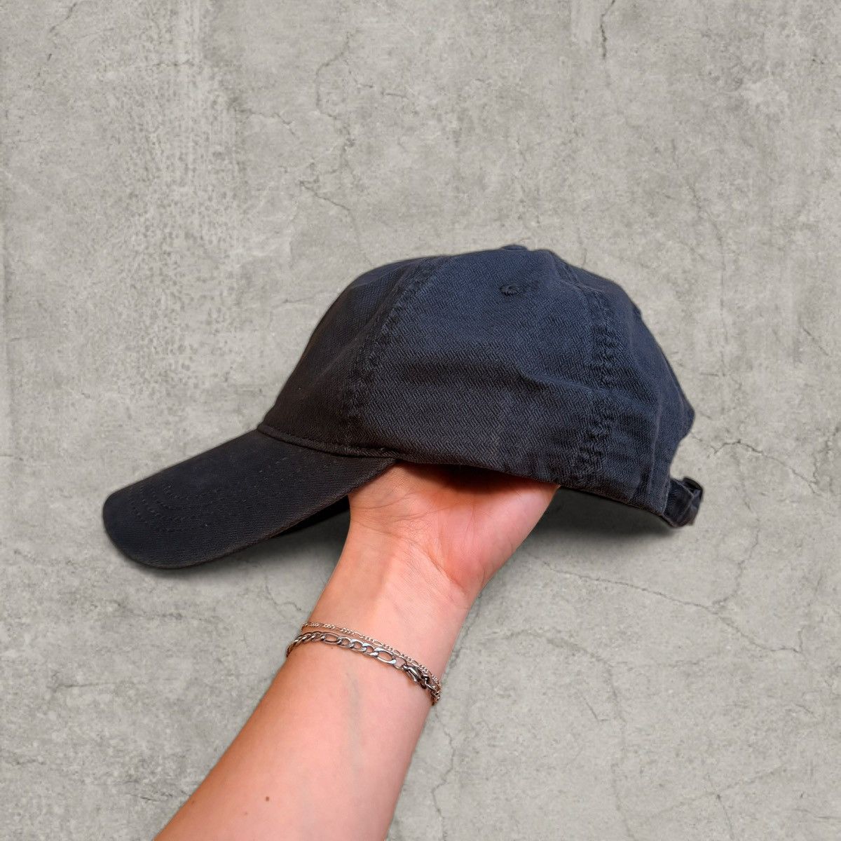 Japanese Brand Cool vintage style cap, Sunday Running Club white. One size Size ONE SIZE - 2 Thumbnail
