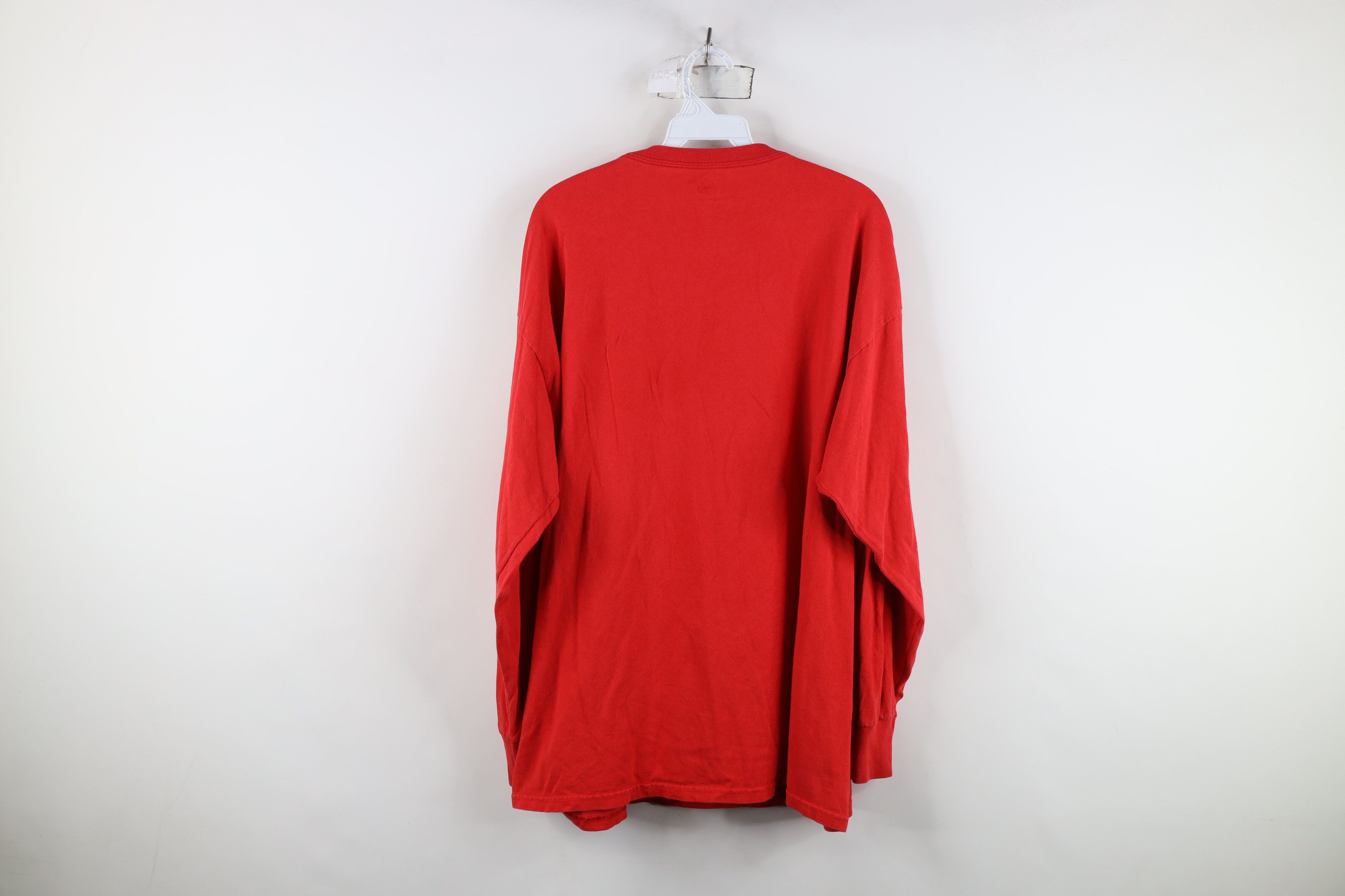 Majestic Vintage Majestic Red Wings Hockey Long Sleeve T-Shirt Red Size US XL / EU 56 / 4 - 11 Thumbnail