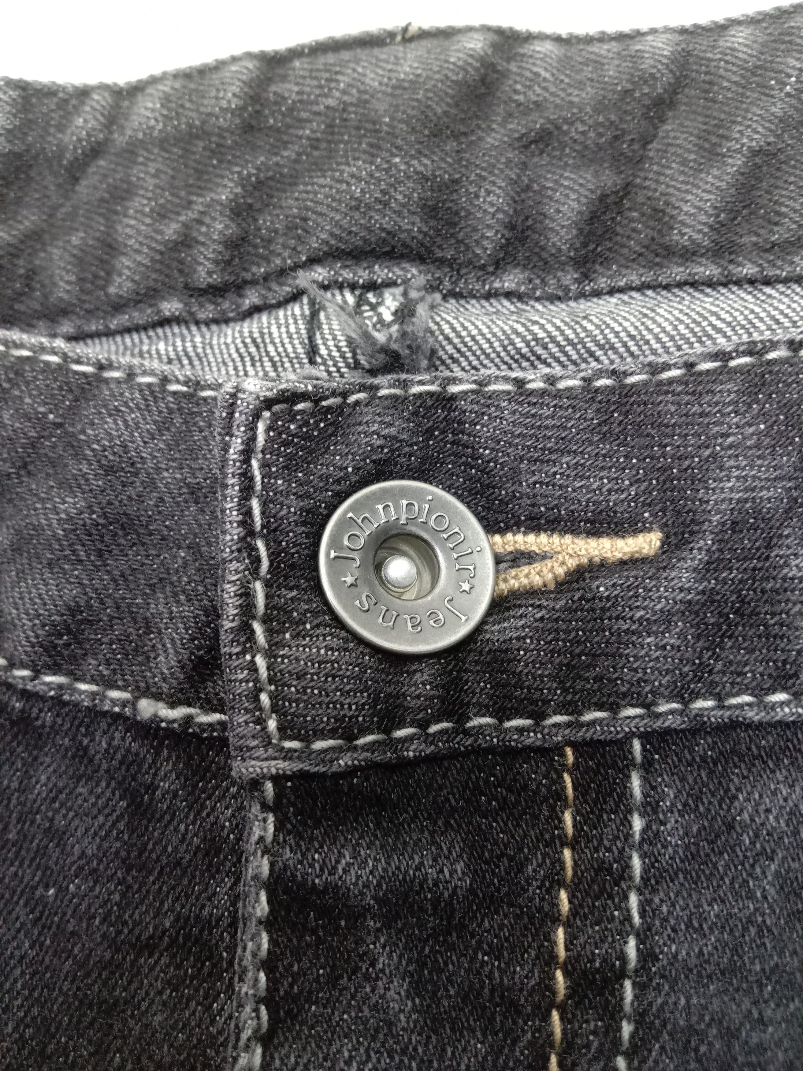 Vintage Flare Jeans Johnpionir Faded Black Bell Bottom Denim
