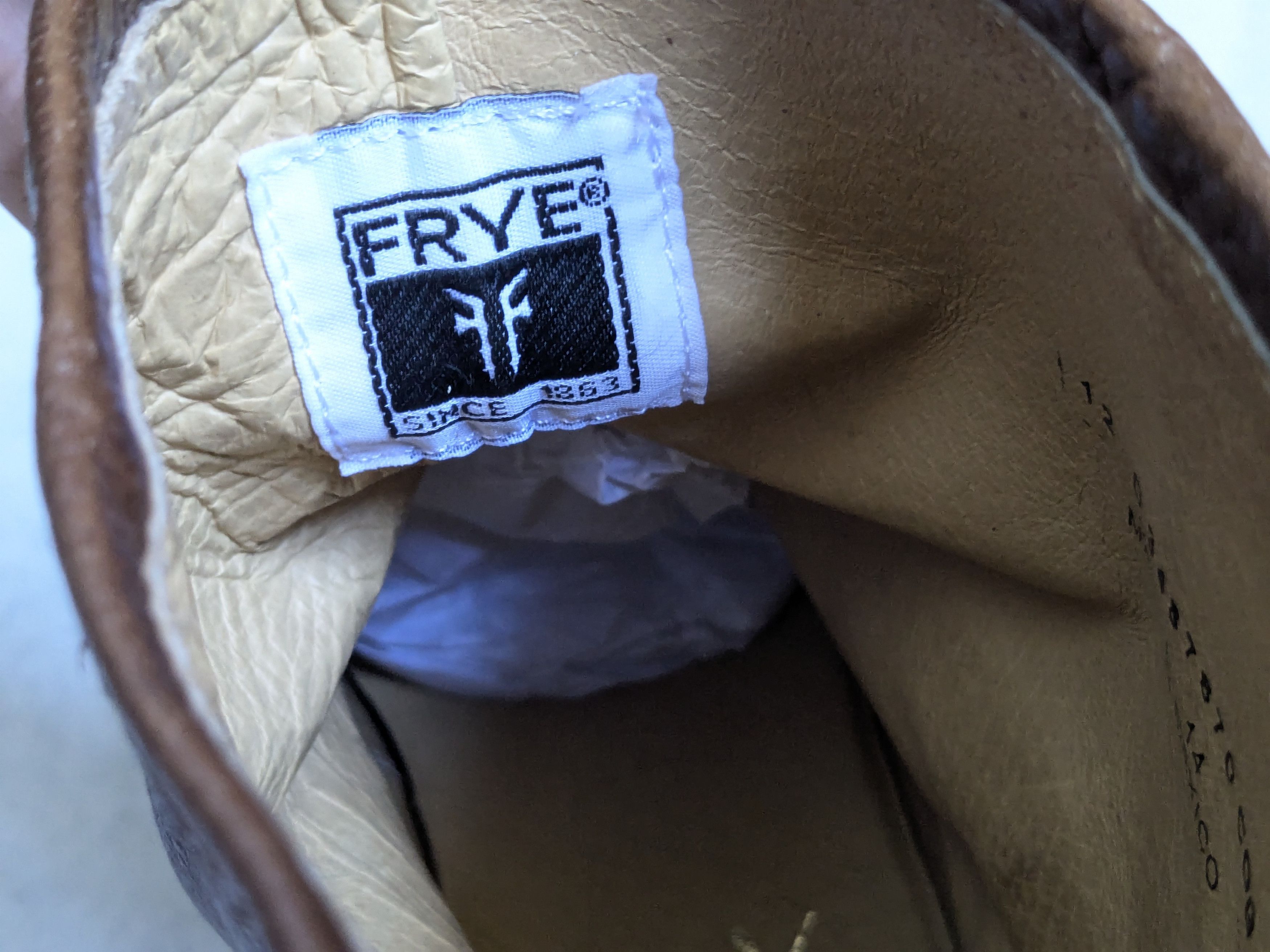 Frye Frye Harness Brown Leather 12 D Leather Buckle Size US 12 / EU 45 - 6 Thumbnail