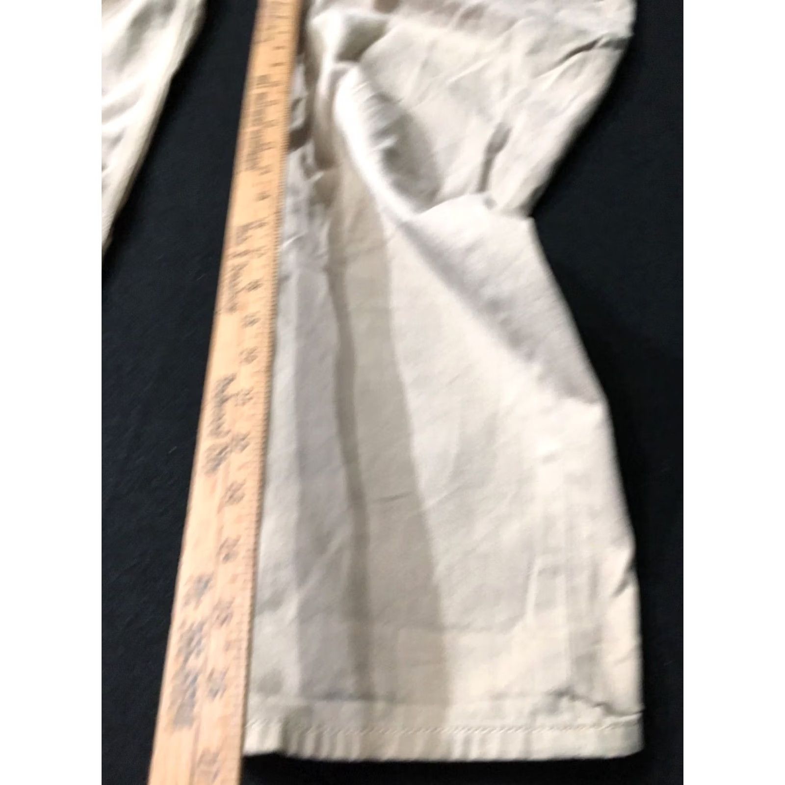Banana Republic Banana Republic Pants Mens 34 Beige Athletic Flat Front Chino Pockets Stretch Casual Workwear Regular Inseam 27 Brushed Cotton Modal Spandex Tapered Size US 34 / EU 50 - 4 Thumbnail