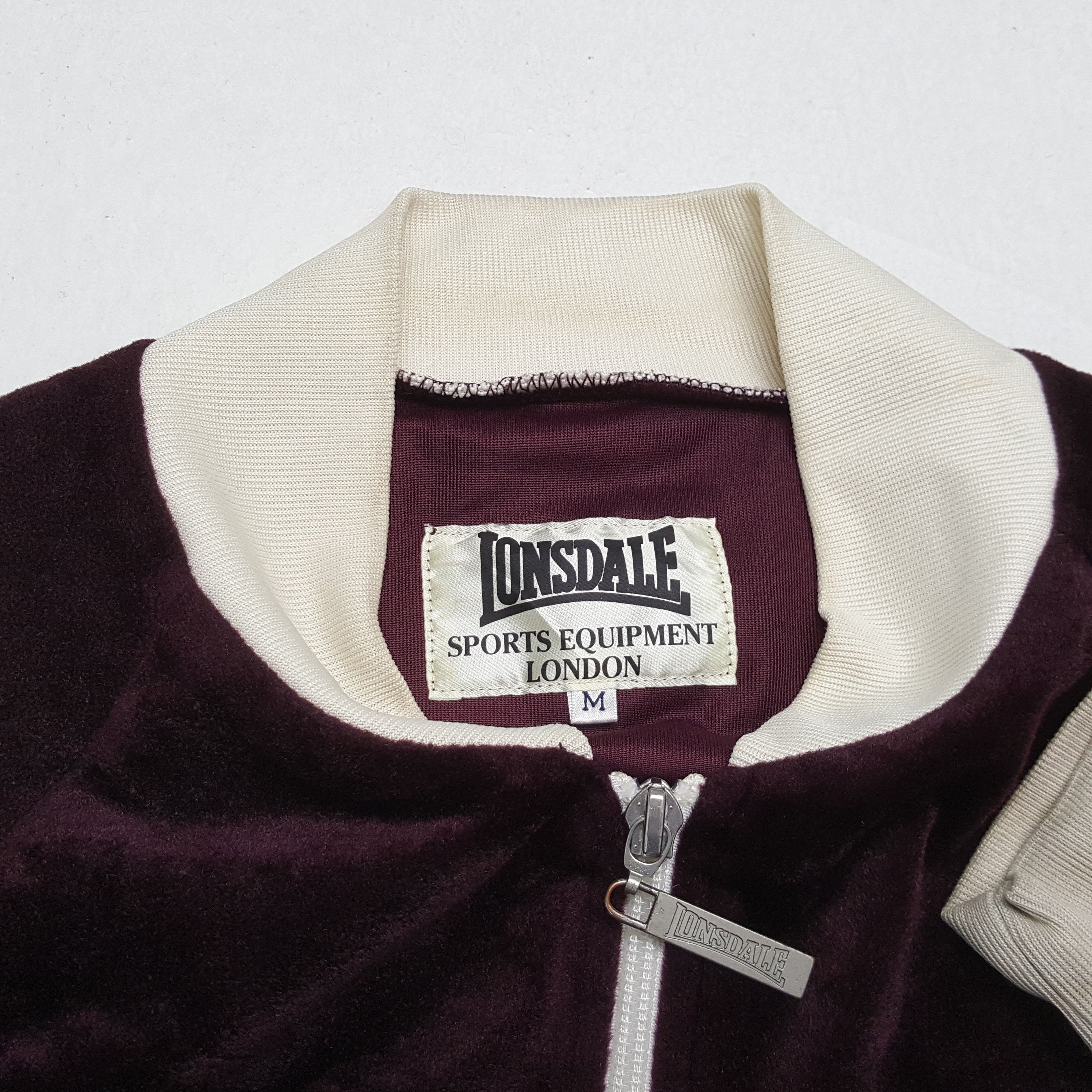 Lonsdale × Vintage Vintage LONSDALE Landon Fashion Brand Zipper Sweater Jacket Size US M / EU 48-50 / 2 - 11 Thumbnail