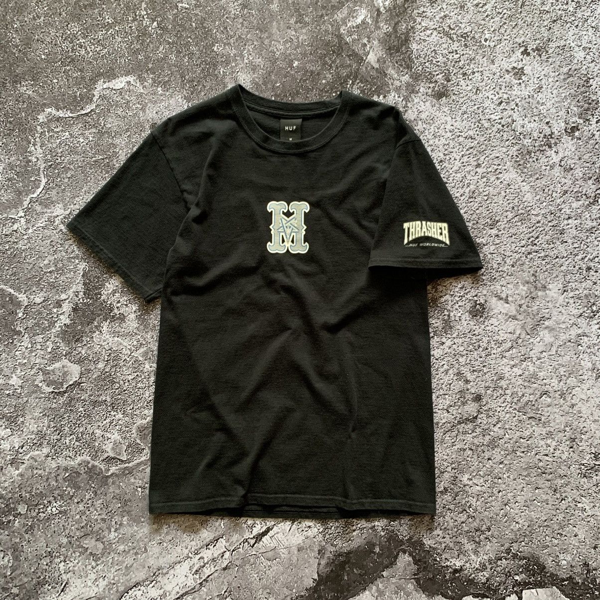 Huf × Thrasher HUF Worldwide X Thrasher T-Shirt Size US M / EU 48-50 / 2 - 1 Thumbnail