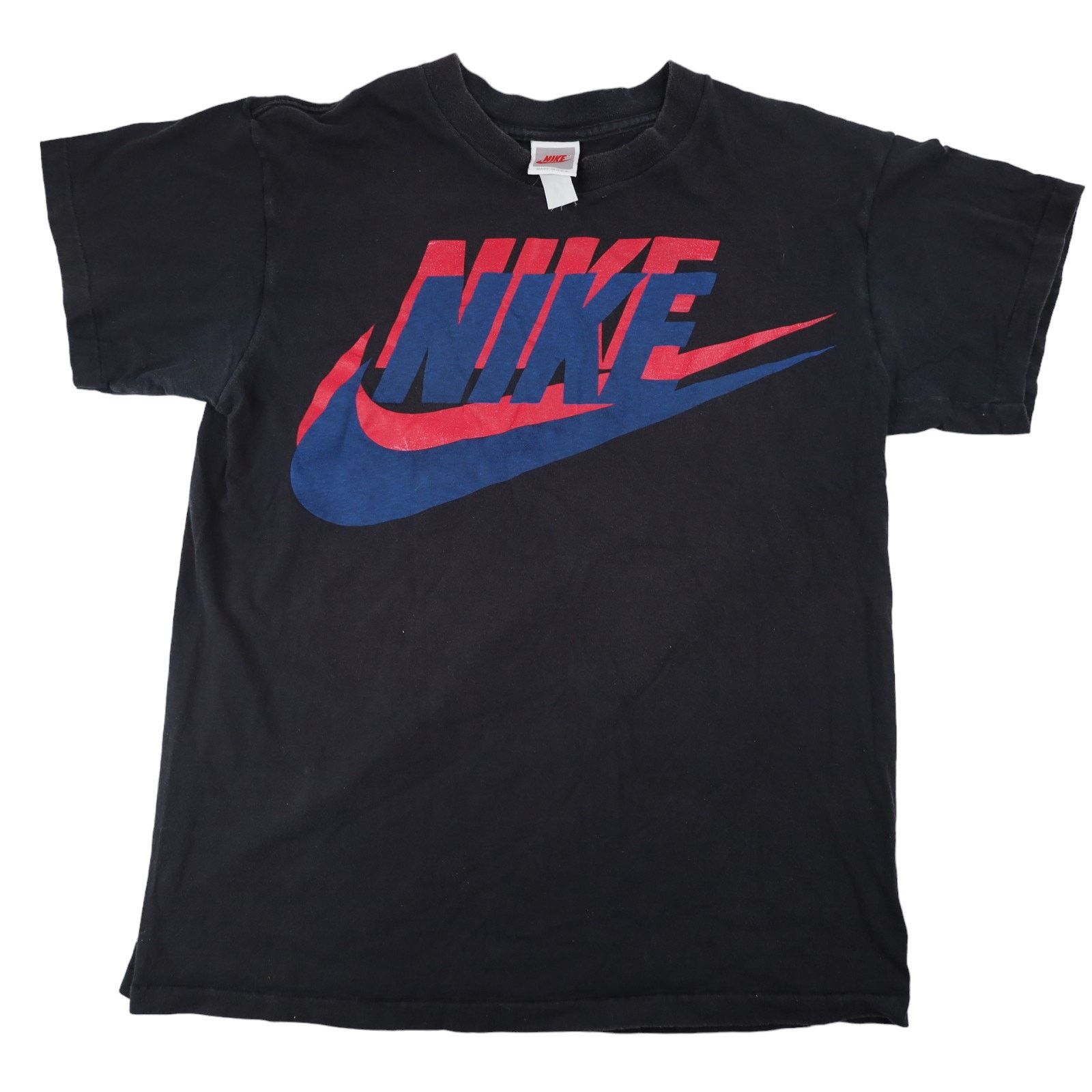 Nike × Vintage Vintage 90s Nike Graphic Spellout T Shirt Size US L / EU 52-54 / 3 - 1 Thumbnail