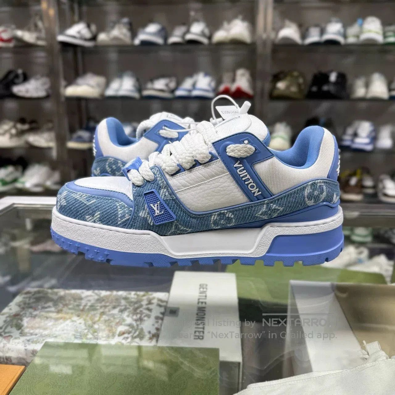 Louis Vuitton LV TRAINER Maxi Sneakers. Size US 10 / EU 43 - 5 Thumbnail