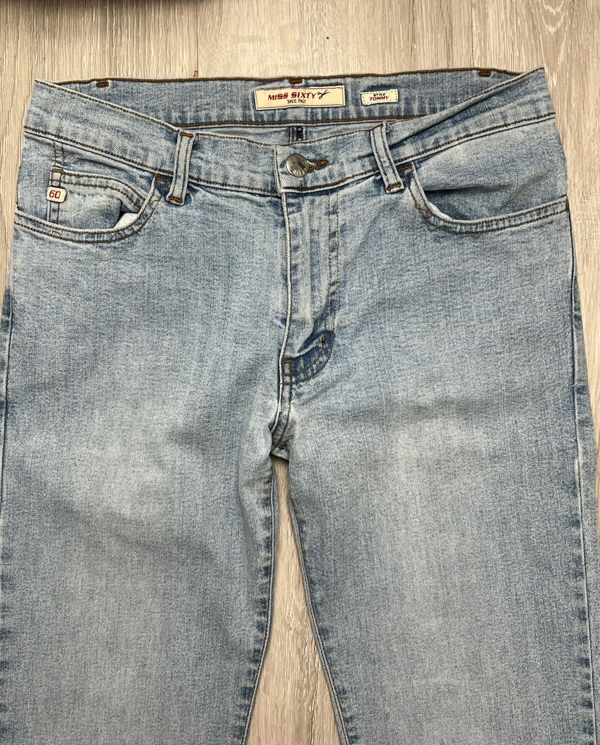 Miss Sixty Vintage Miss Sixty Tommy Flared Jeans Size 28" / US 6 / IT 42 - 2 Thumbnail