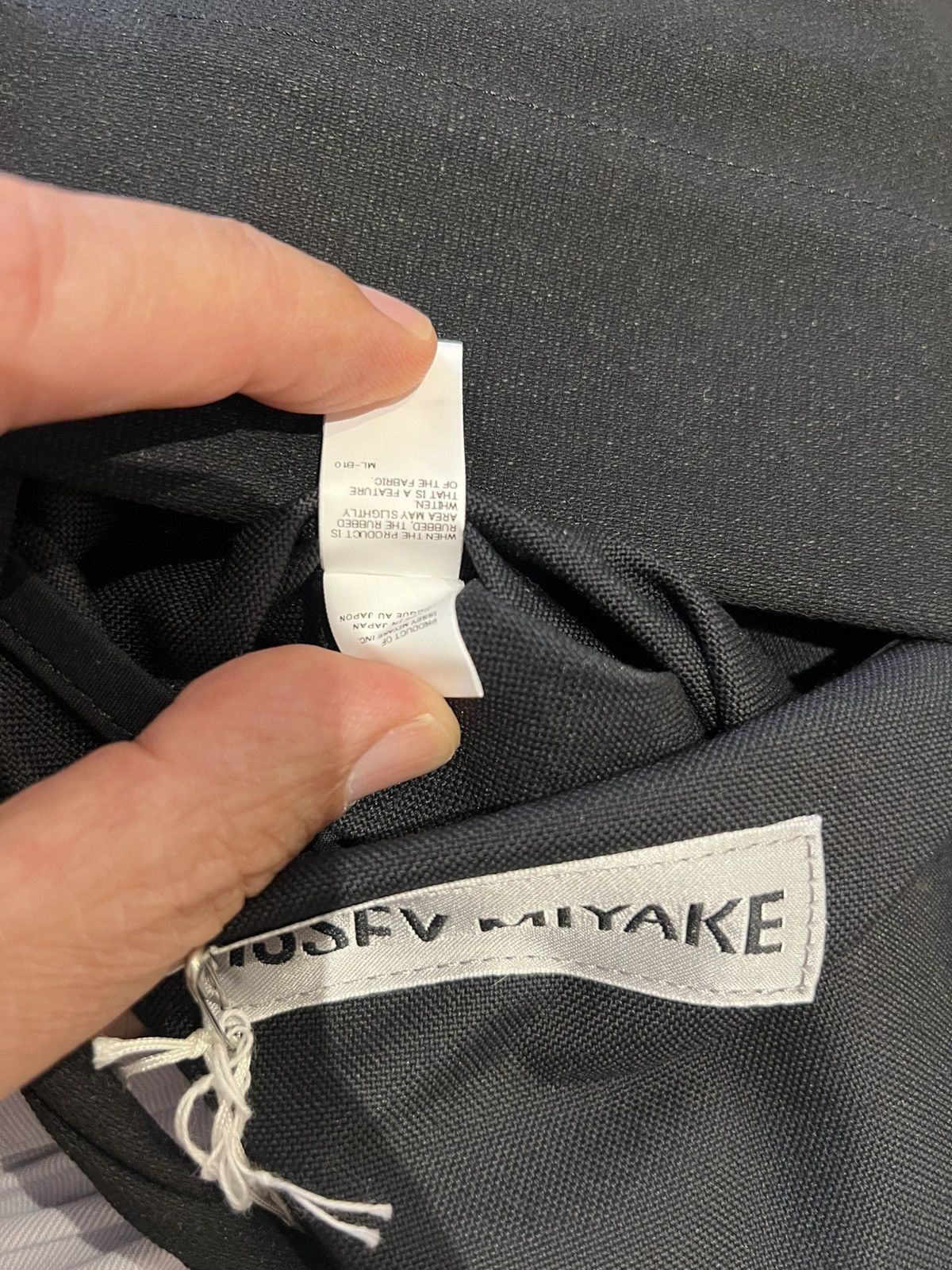 Issey Miyake Pleats please issey miyake pleats PAPER BAG BLACK Size ONE SIZE - 14 Thumbnail
