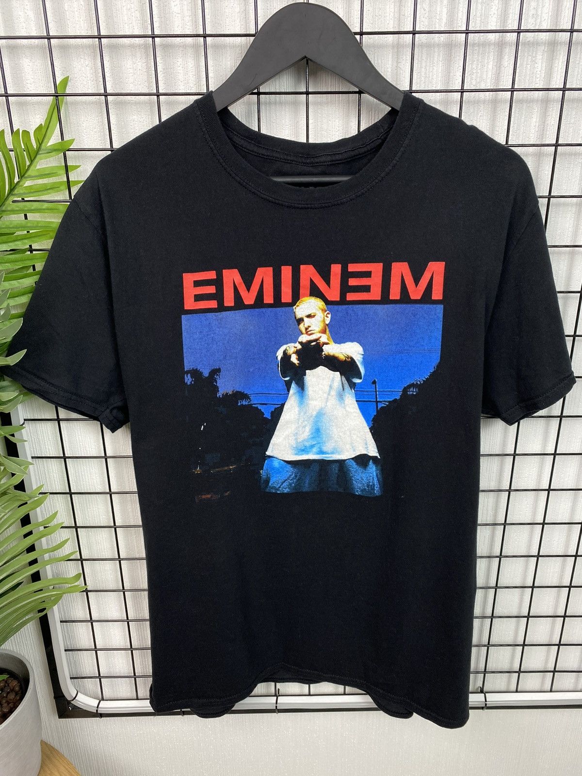 Other Eminem Hip Hop tee T shirt Marshall Mathers Black M size Size US M / EU 48-50 / 2 - 4 Thumbnail
