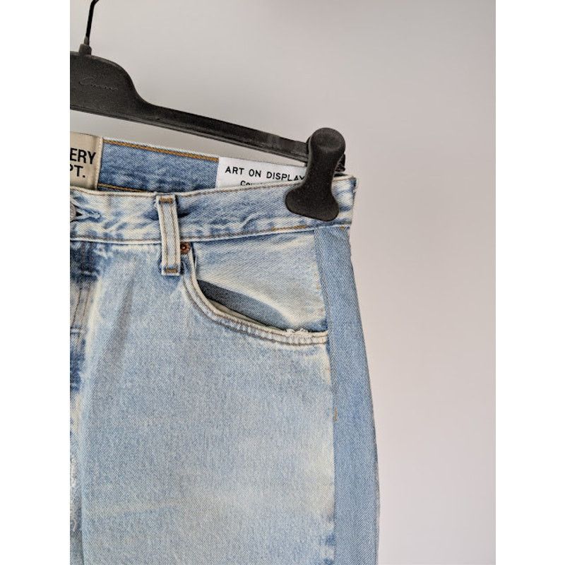 Gallery Dept. o1rshd1 Ken Panelled Denim Jeans in Indigo Blue Size US 32 / EU 48 - 5 Thumbnail