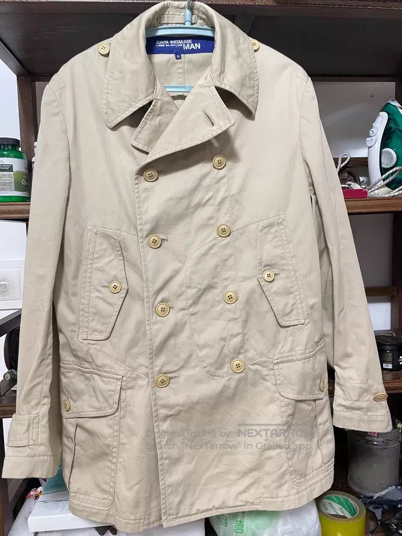 Junya Watanabe JUNYA WATANABE Double Breasted Asymmetrical Patchwork Jack Size M / US 6-8 / IT 42-44 - 1 Thumbnail