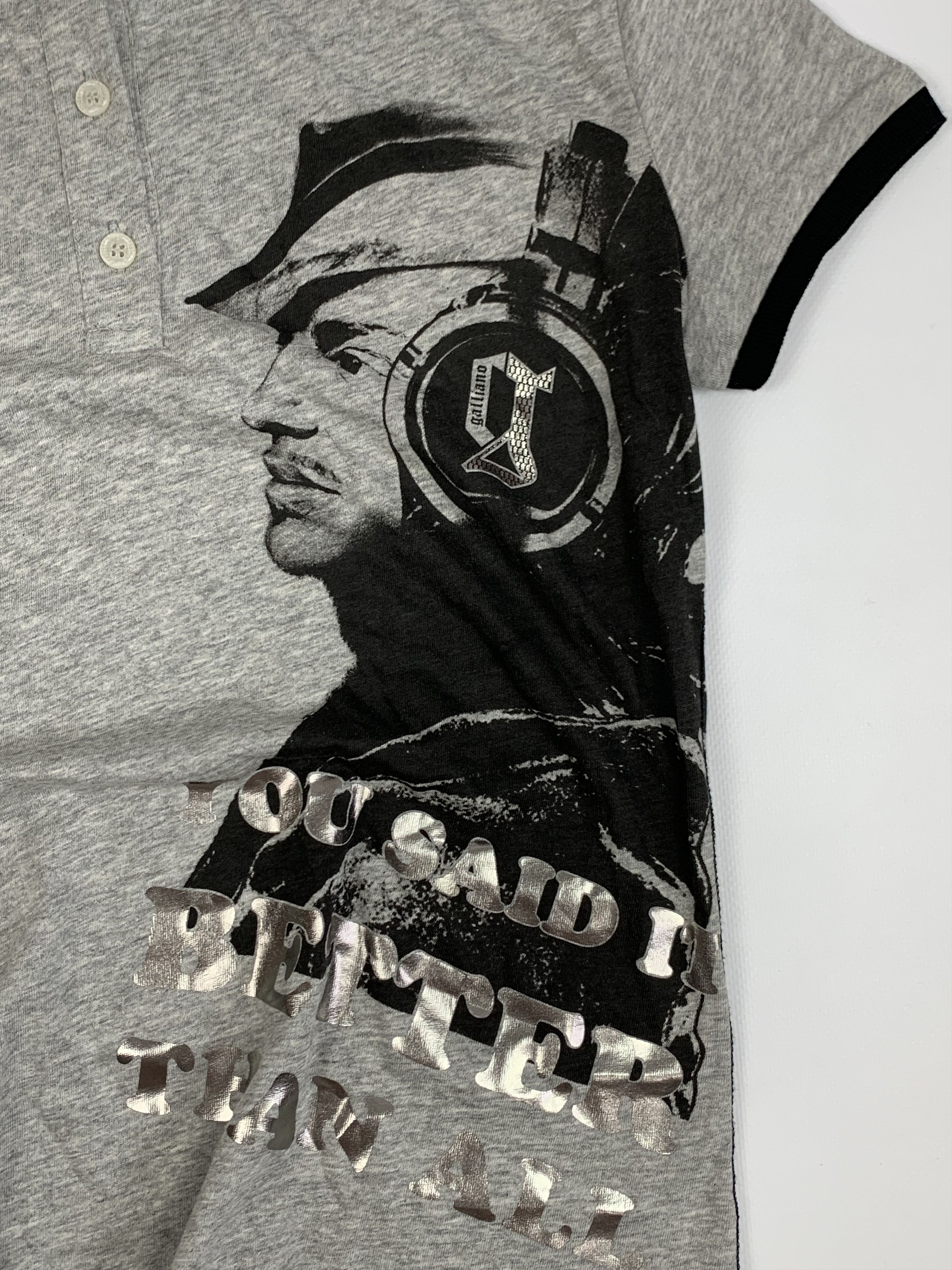 John Galliano John Galliano Polo Shirt Size XS Size US S / EU 44-46 / 1 - 3 Thumbnail