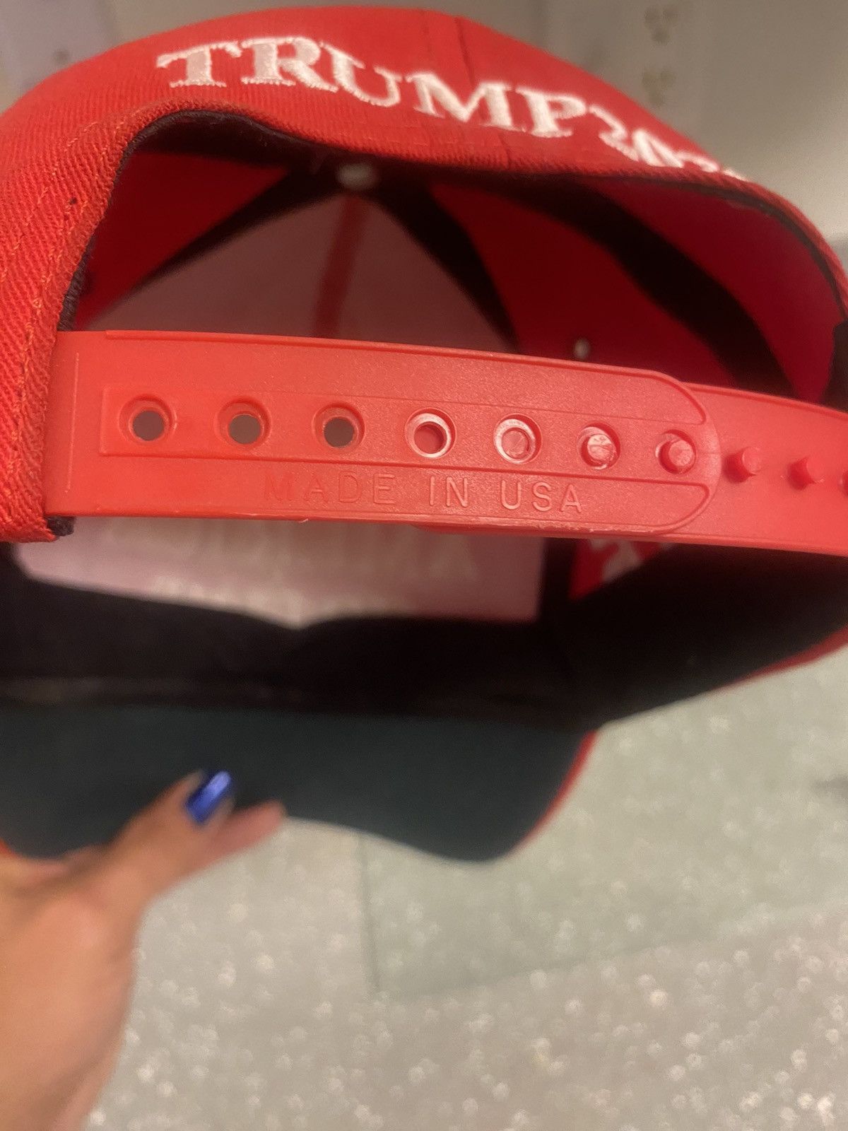 Designer 2020’ Cali Fame (Donald Trump) Hat Size ONE SIZE - 5 Thumbnail