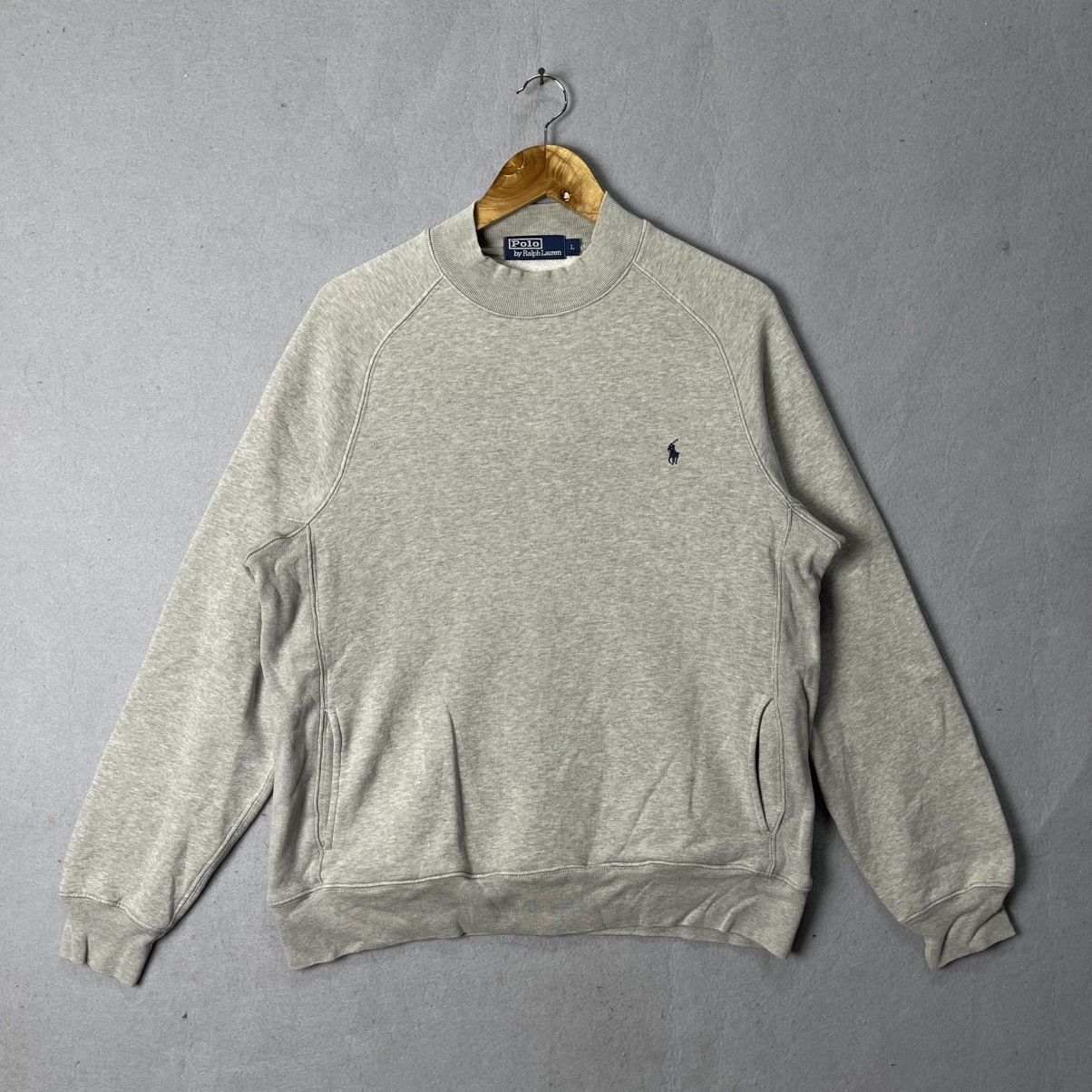 Polo Ralph Lauren Polo Ralph Lauren Grey Crewneck Sweatshirt – Small Pony Logo Size US L / EU 52-54 / 3 - 1 Thumbnail