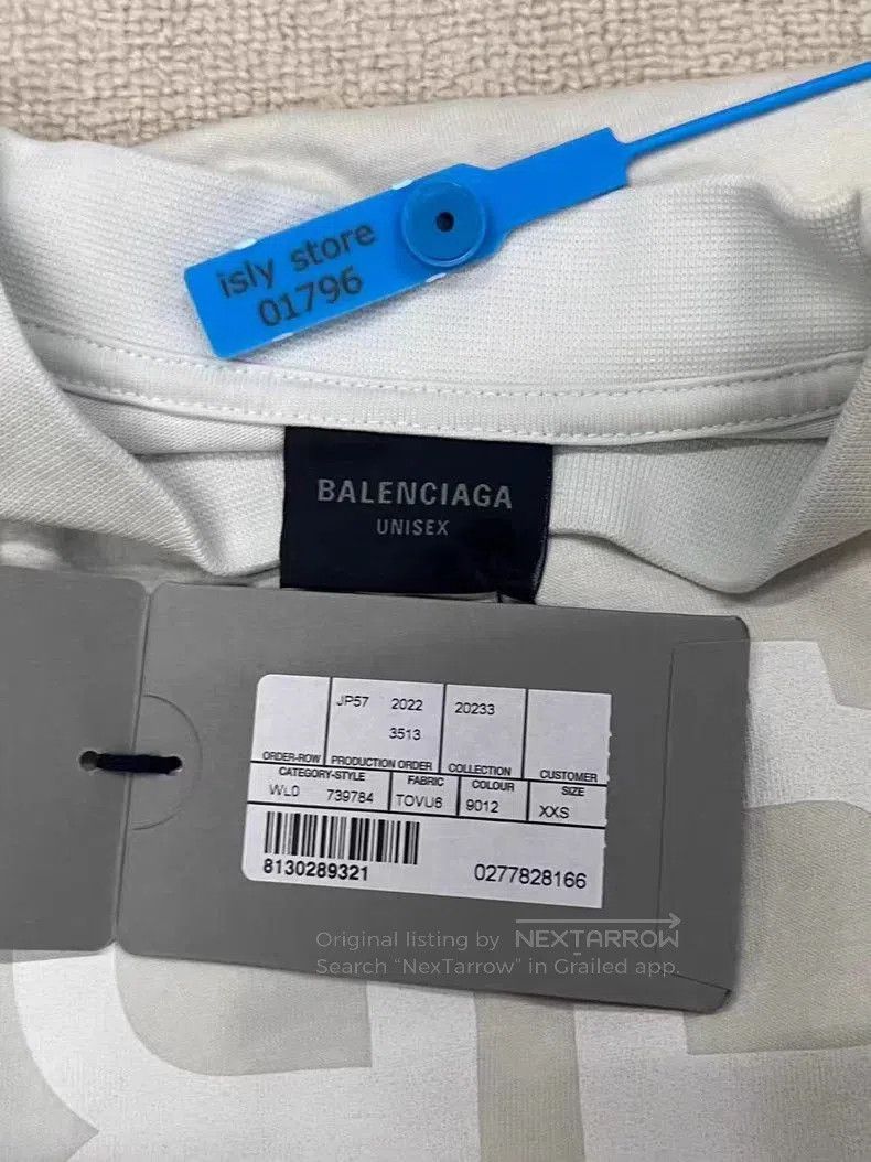 Balenciaga Balenciaga Logo Print Short Sleeve T-shirt. Size US XXS / EU 40 - 4 Thumbnail