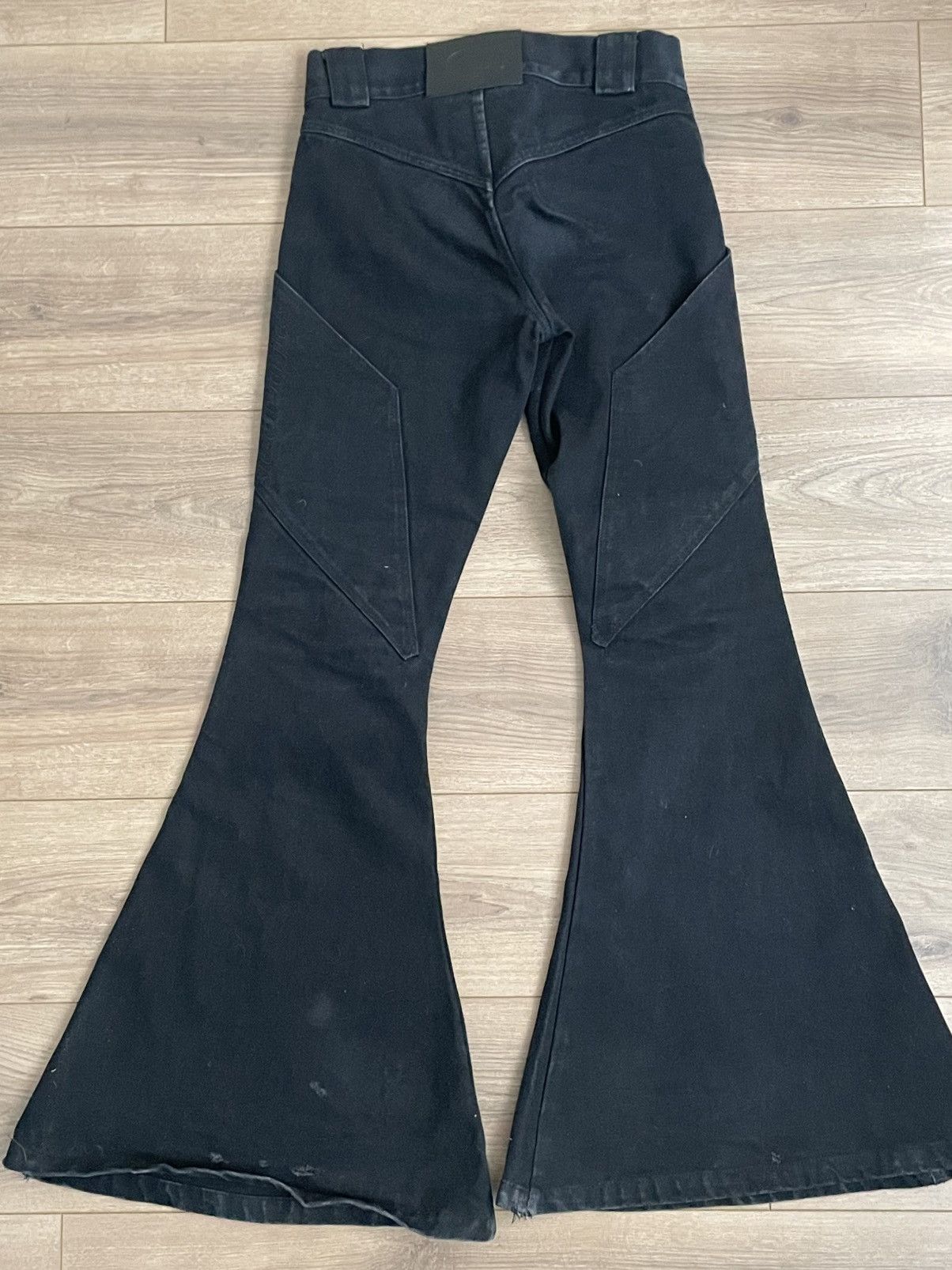 If Six Was Nine Black Bellbottoms Size US 28 / EU 44 - 2 Thumbnail