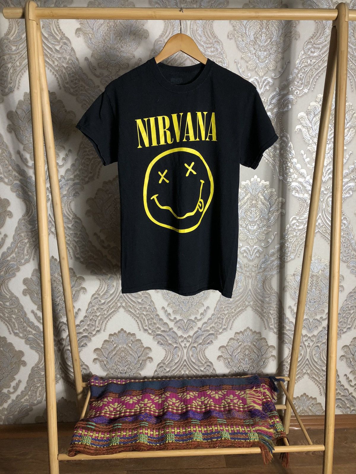Band Tees VINTAGE NIRVANA KURT COBAIN ROCK T-SHIRT RETRO METAL Y2K 90s Size US M / EU 48-50 / 2 - 1 Thumbnail