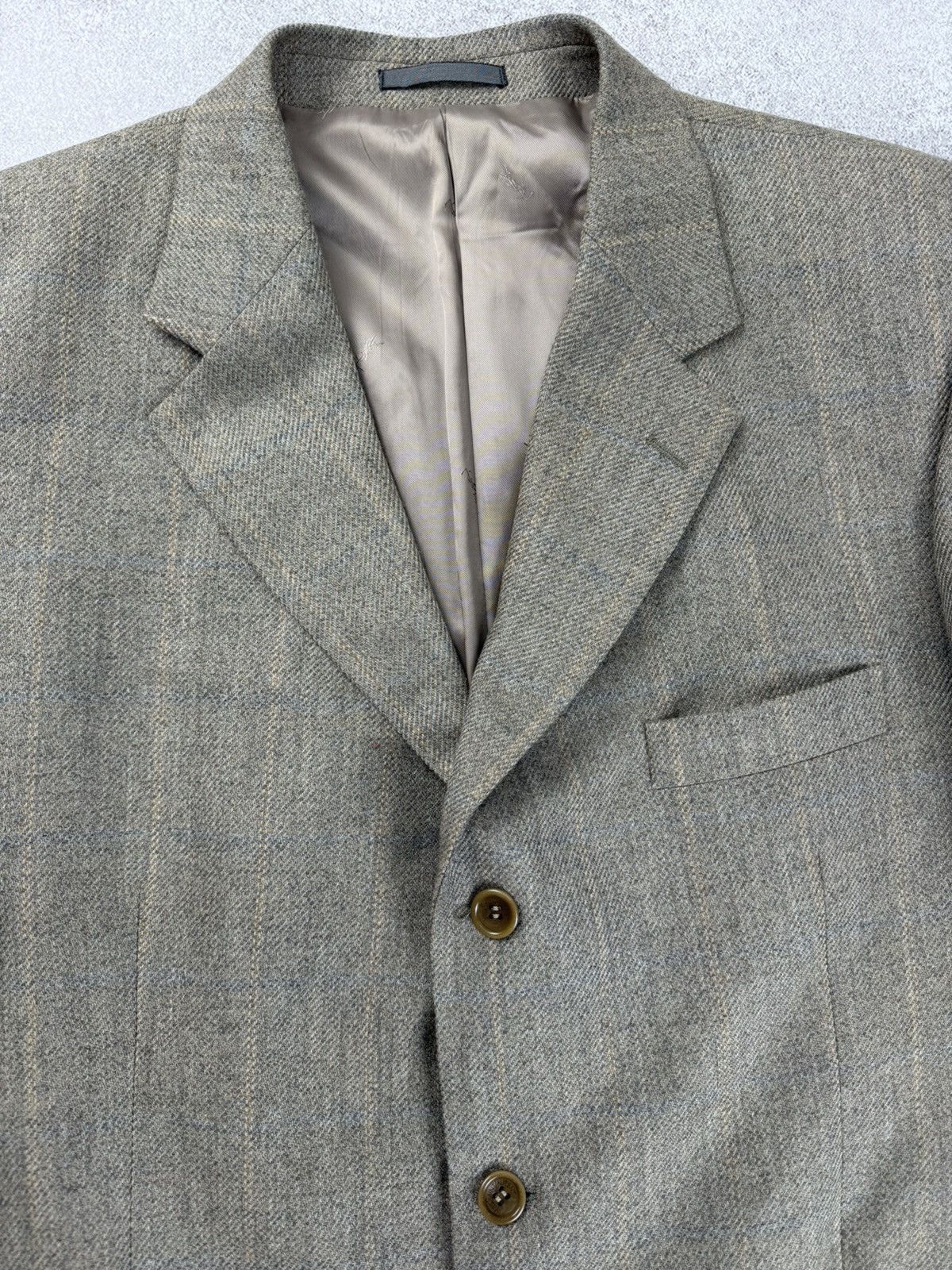 Yves Saint Laurent Vintage Yves Saint Laurent Wool Blazer Jacket Size 58 Size 48R - 5 Thumbnail