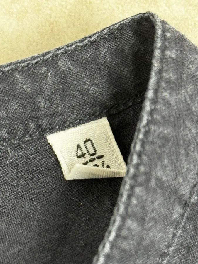 Hermes SS2002 Hermès Navy Mao Shirt Size US M / EU 48-50 / 2 - 11 Thumbnail