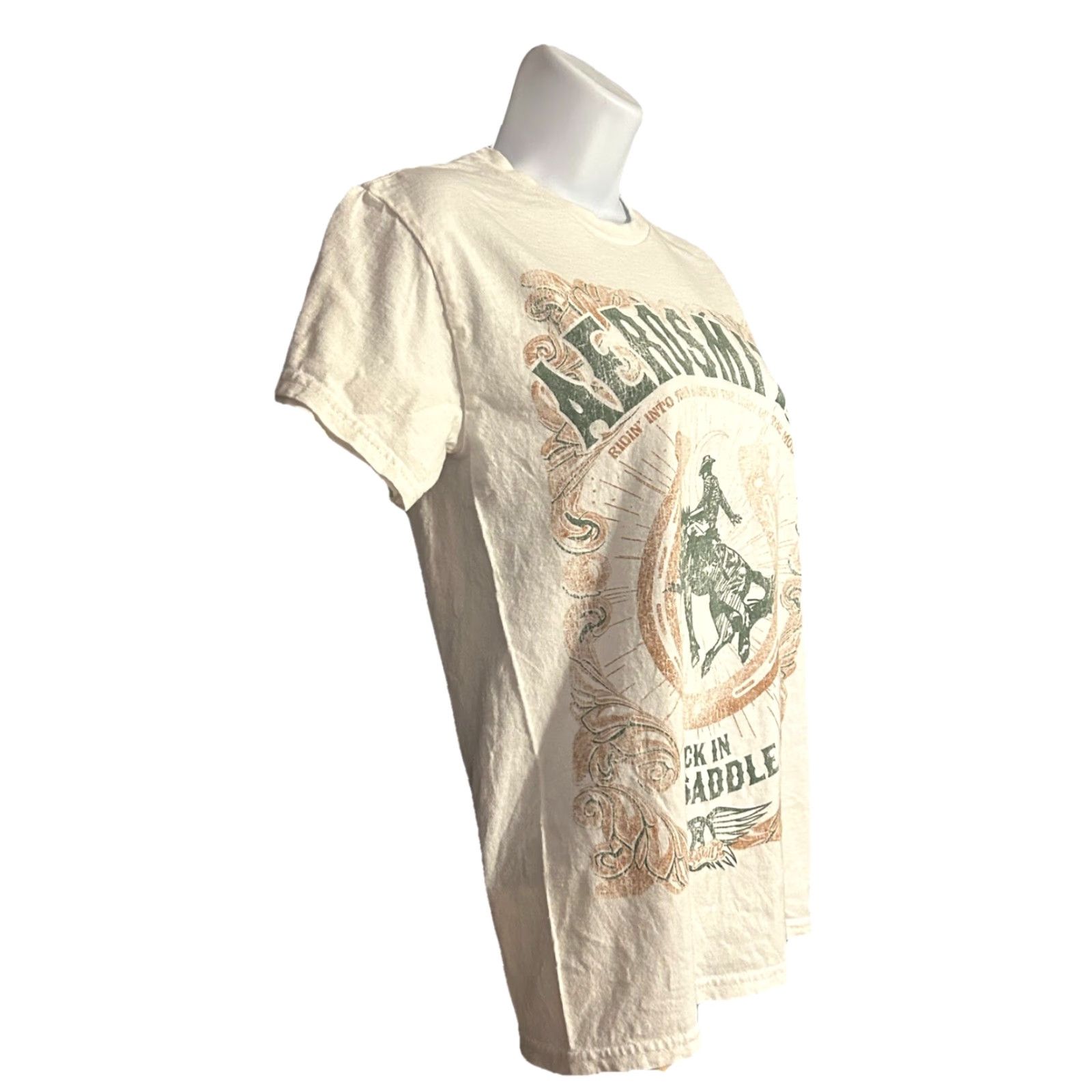Aerosmith VINTAGE? No. (Clarify not allowed) - Sorry, cannot determine vintage status. Size M / US 6-8 / IT 42-44 - 2 Thumbnail