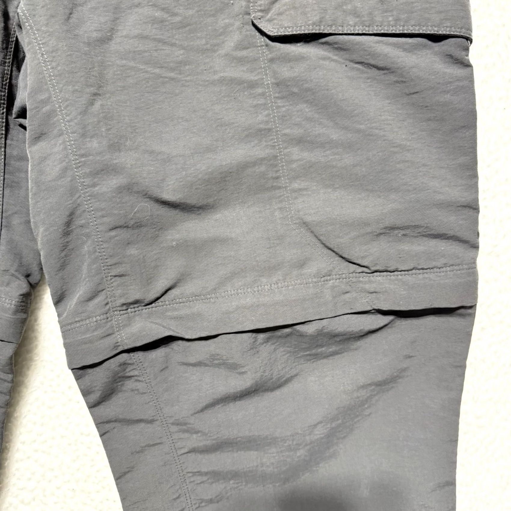 The North Face THE NORTH FACE Tearaway Outdoor Hiking Pants Shorts Gray XL Men Mens 29in Inseam Size US 36 / EU 52 - 4 Thumbnail
