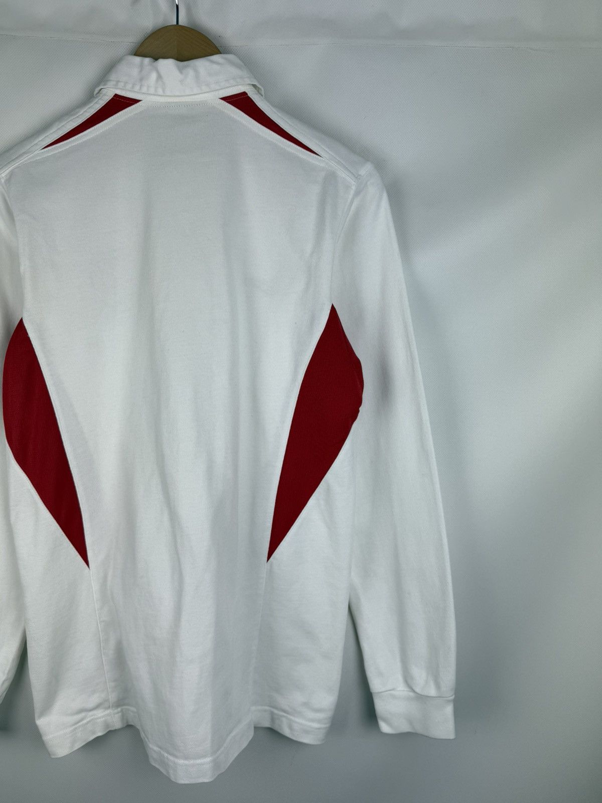 Vintage Nike Vintage England Rugby Union L/S Rugby Shirt Jersey Size US S / EU 44-46 / 1 - 19 Thumbnail