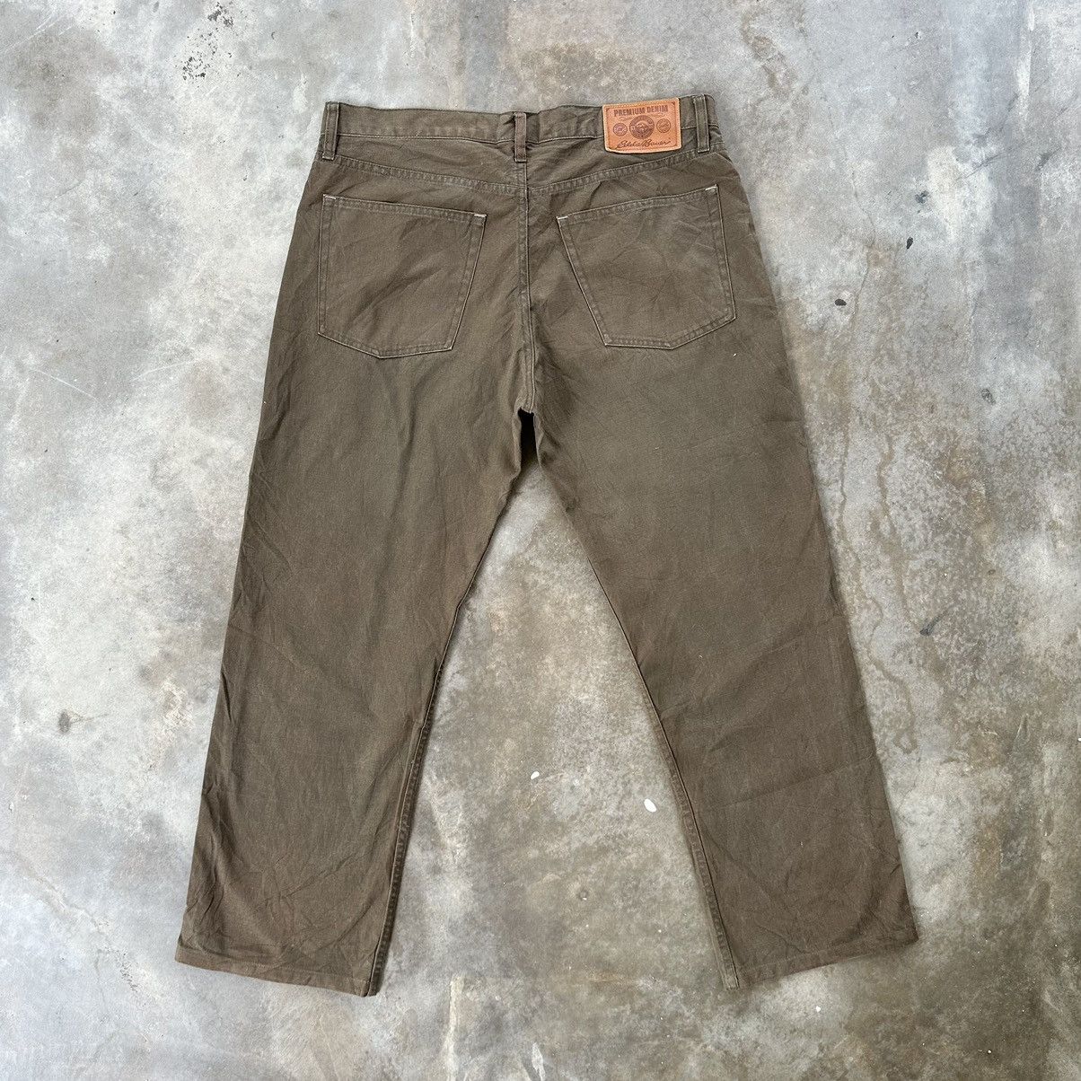 Eddie Bauer × Vintage Vintage Eddie Bauer Straight Cut Casual Trousers Pants Size US 36 / EU 52 - 9 Thumbnail