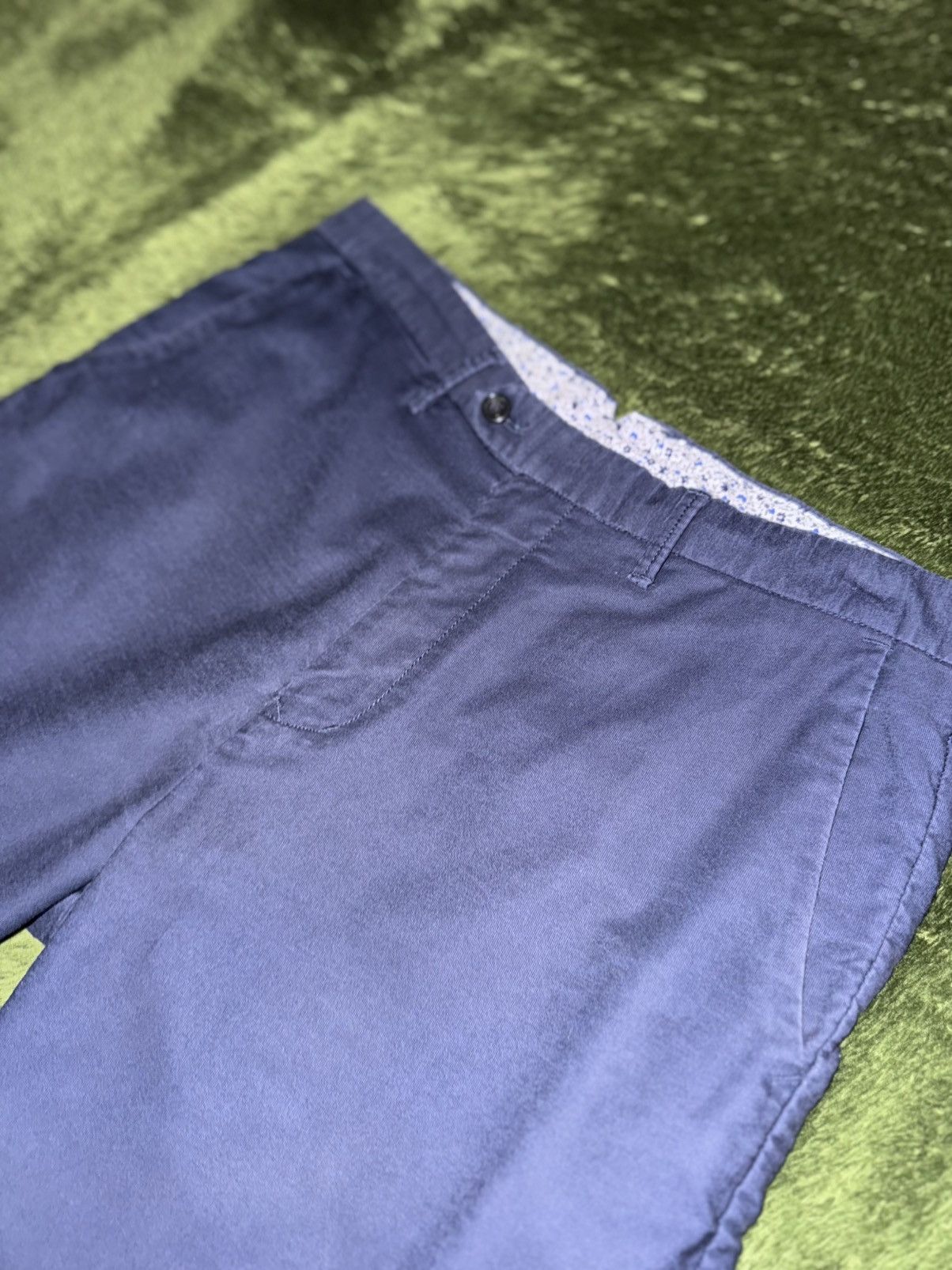 Beams Japan [M] Beams Japan Cotton Chino Half Shorts Navy Size US 32 / EU 48 - 2 Thumbnail