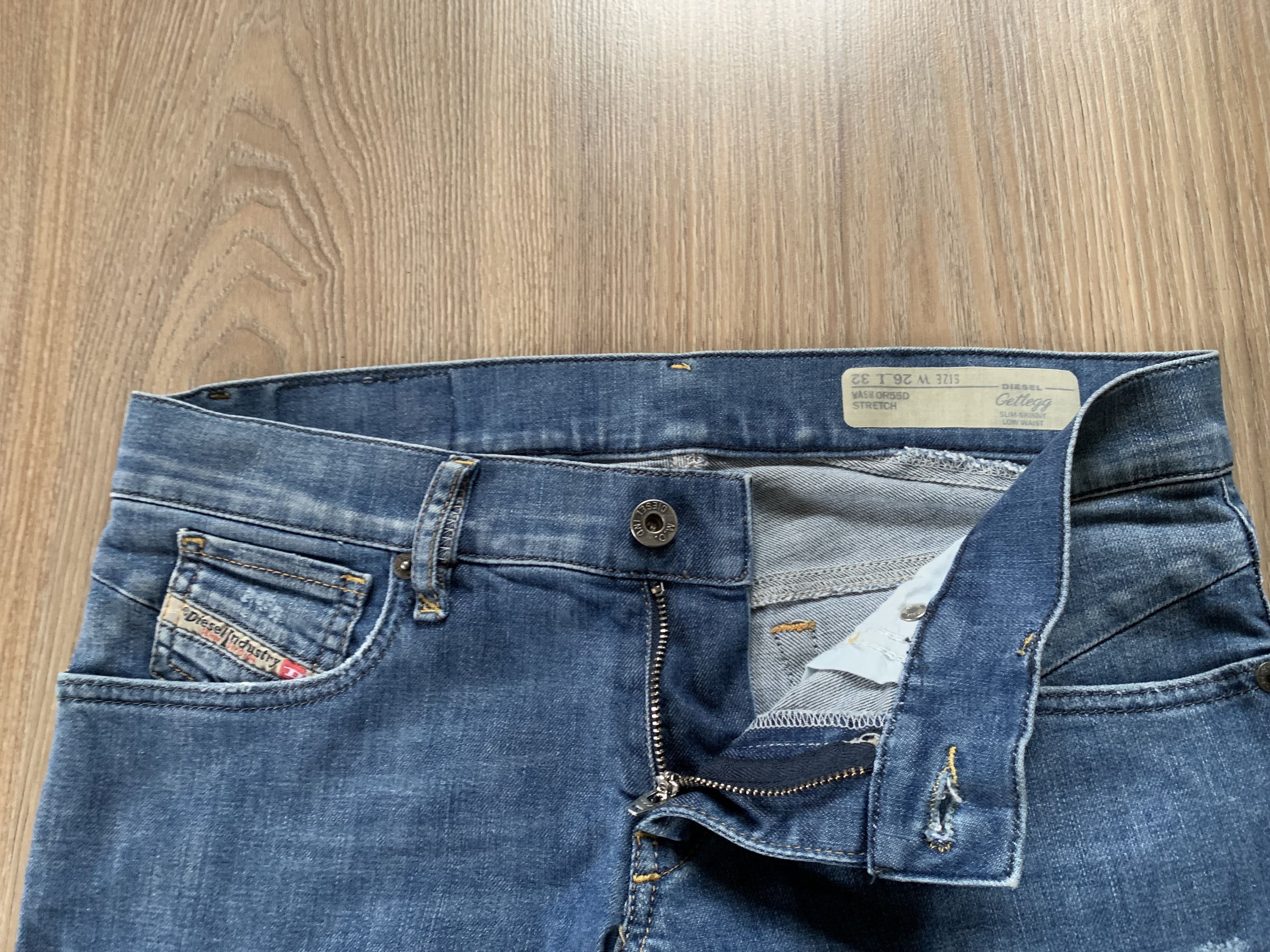 Diesel × Vintage Vintage Diesel Getlegg Slim Skinny Stretch Womens Jeans Size 26" / US 2 / IT 38 - 4 Thumbnail