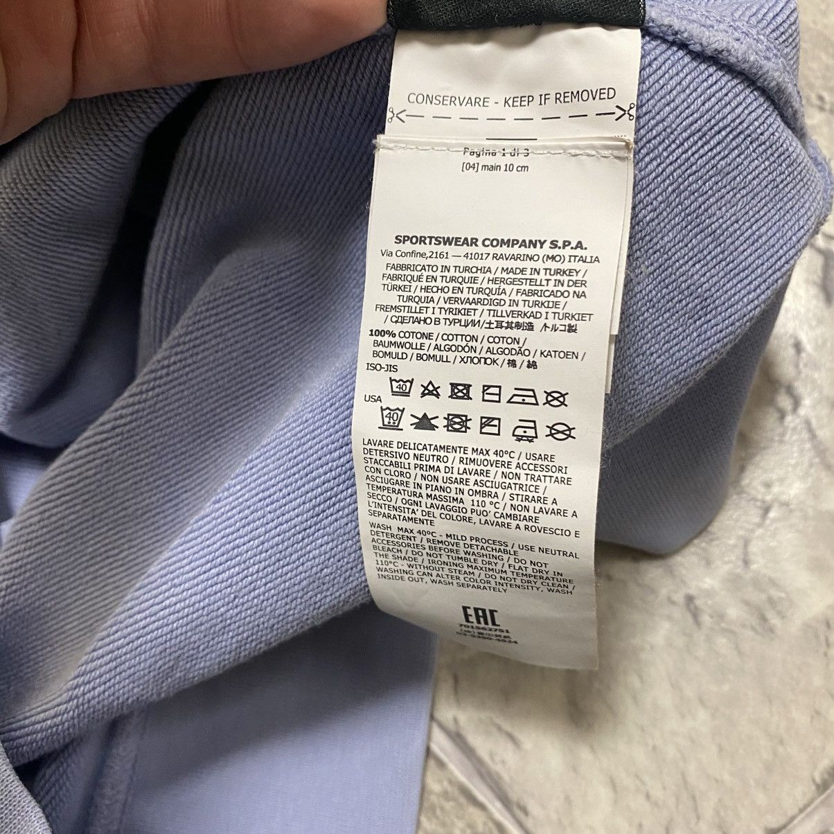 Stone Island Stone island sweatshirt Size M Size US M / EU 48-50 / 2 - 11 Thumbnail