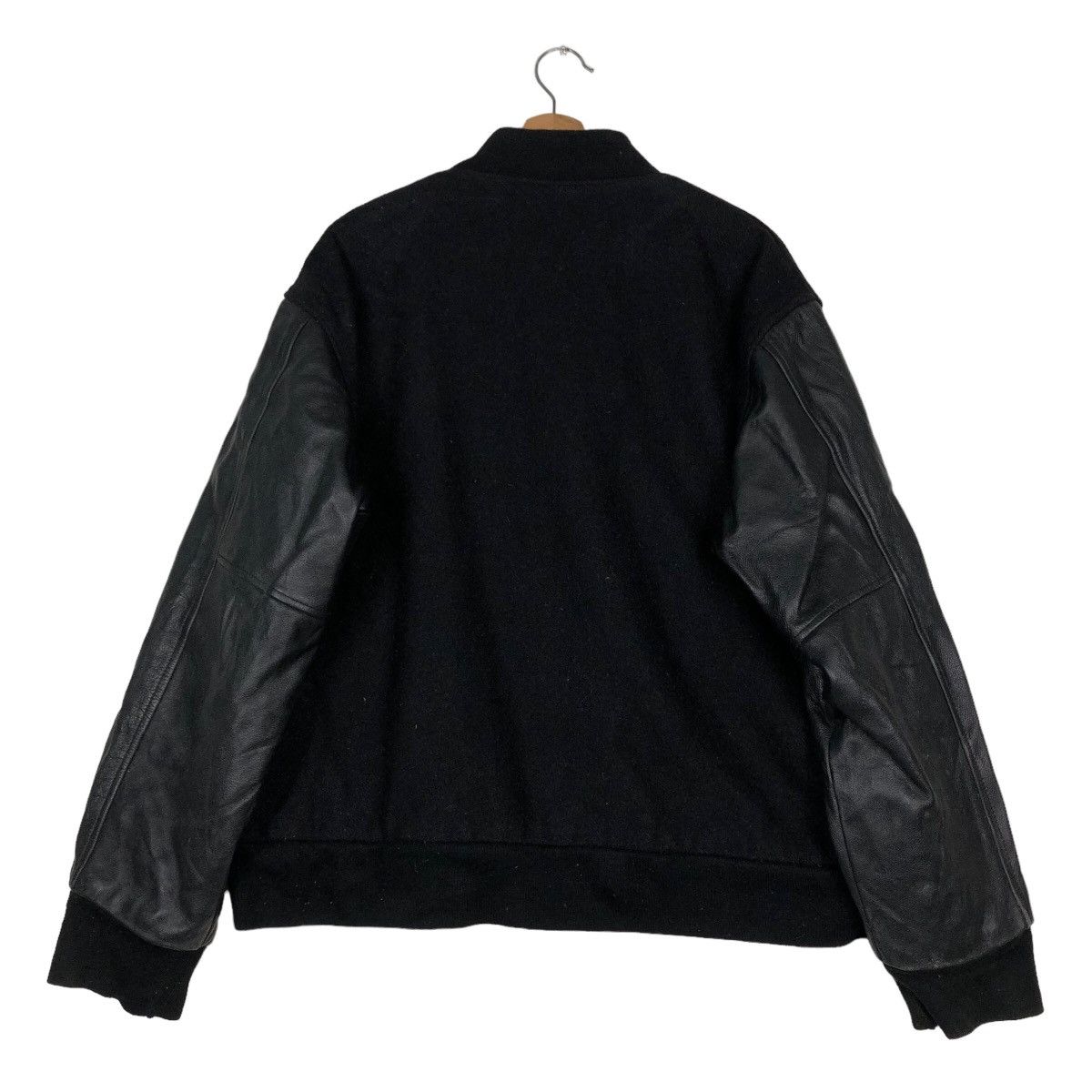 Japanese Brand 🔥Vintage Bomber Leather Jacket GAME Made in USA Sportswear Size US XL / EU 56 / 4 - 8 Thumbnail