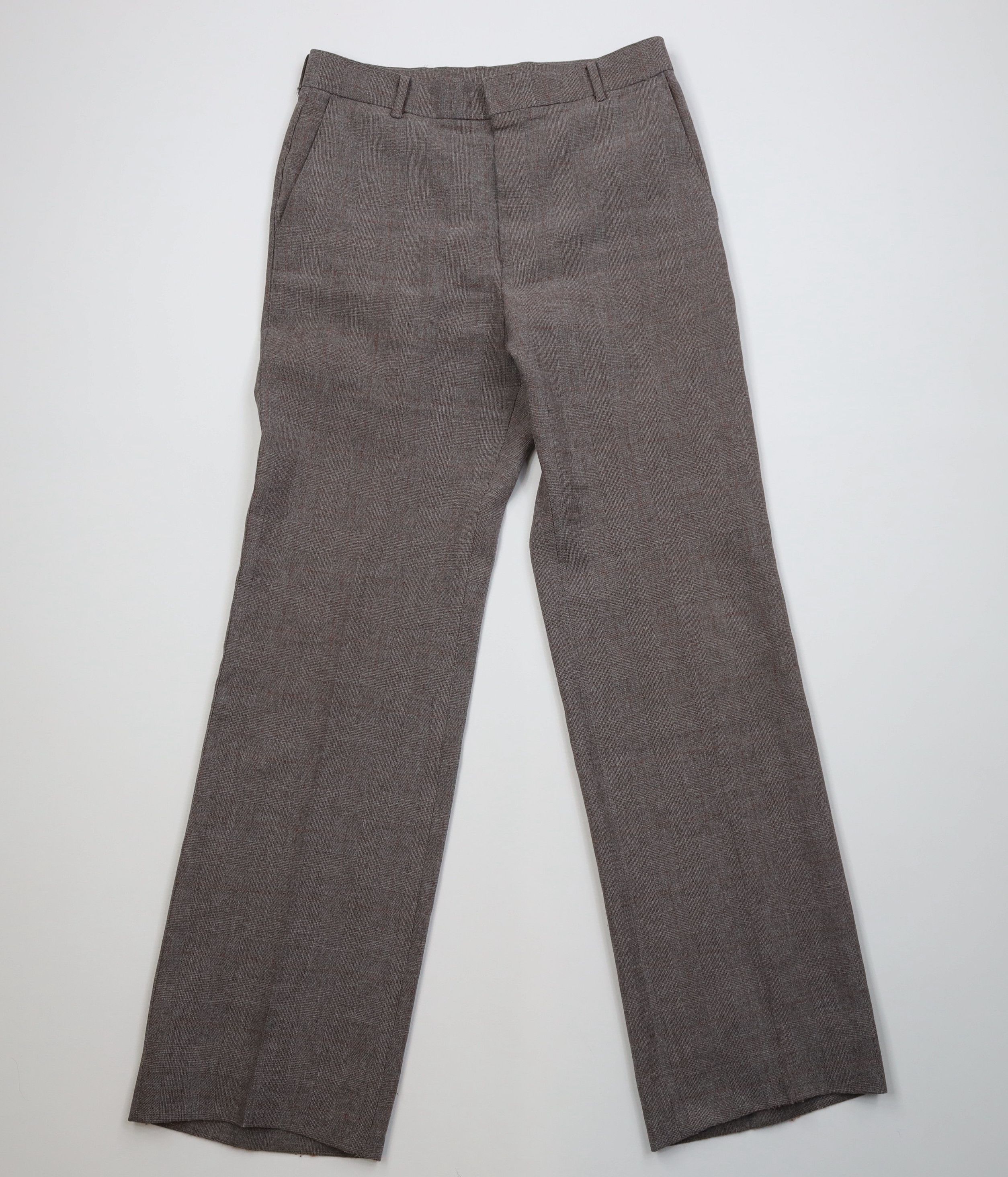 Levi's Vintage 70s Levis Wide Leg Chino Pants Trousers Plaid USA Size US 30 / EU 46 - 1 Thumbnail