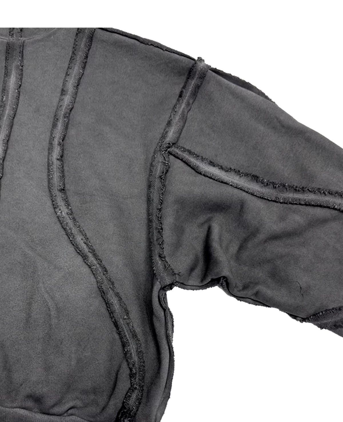 Designer Outdoor Streetwear Design Hole High Street Zipper Hoodie Size US L / EU 52-54 / 3 - 11 Thumbnail
