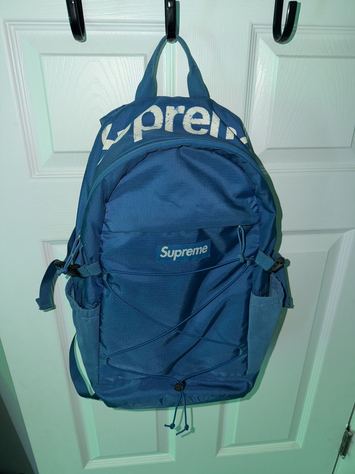 Supreme Supreme 16SS Tonal Backpack Blue Logo Size ONE SIZE - 1 Thumbnail