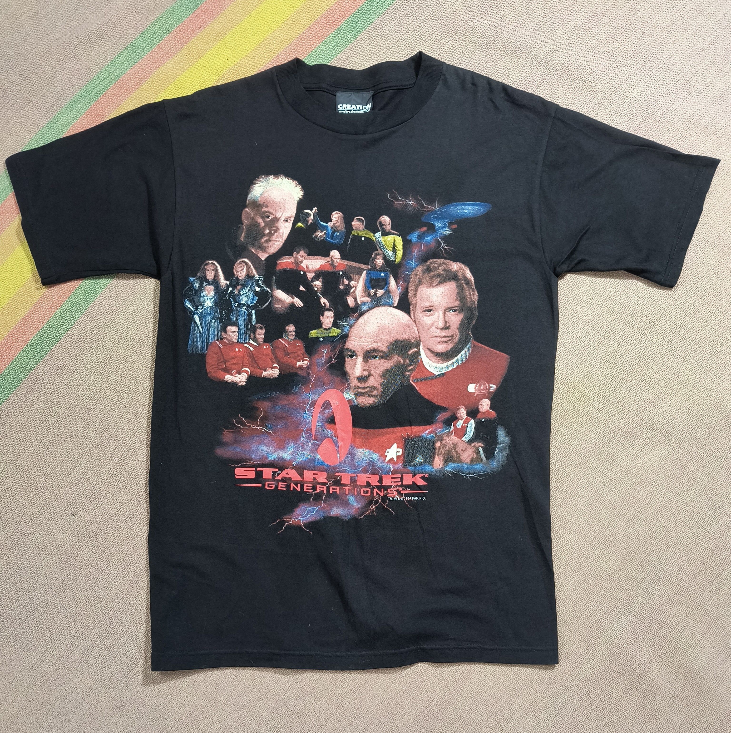 Vintage Vintage Star Trek Generations 1994 tee Size US L / EU 52-54 / 3 - 2 Thumbnail