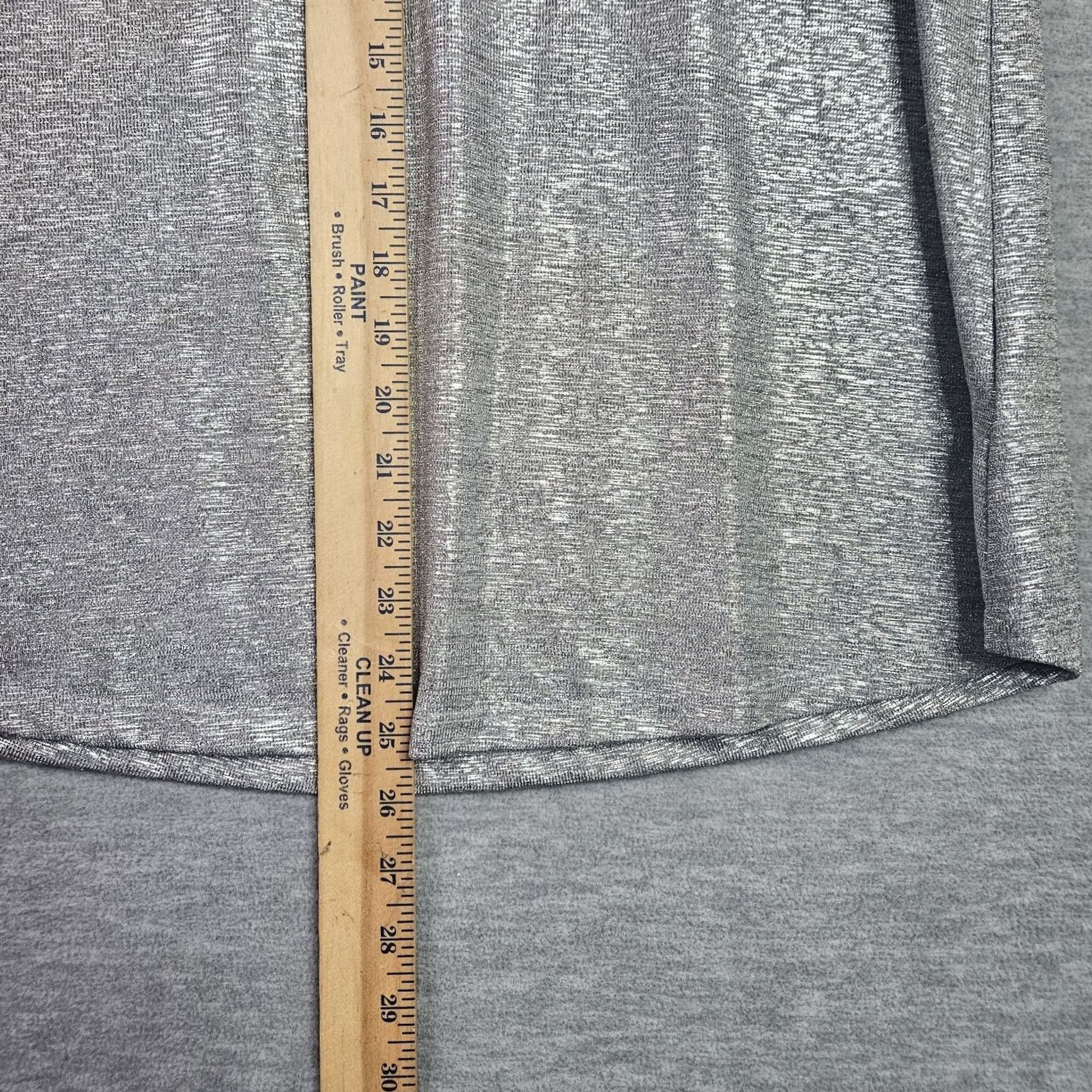 Vintage Stella & Dot Women's Tank Top Sleeveless Round Neck Silver XL Regular Top Shirt Size XL / US 12-14 / IT 48-50 - 4 Thumbnail