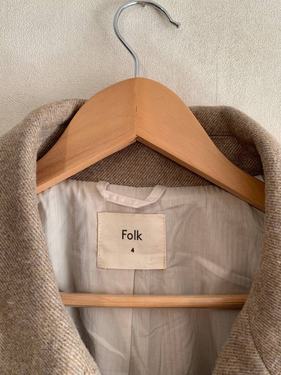 Folk × Vintage Folk Men's Archive Peacoat Double Breasted Jacket Size 4 L Size US L / EU 52-54 / 3 - 5 Thumbnail