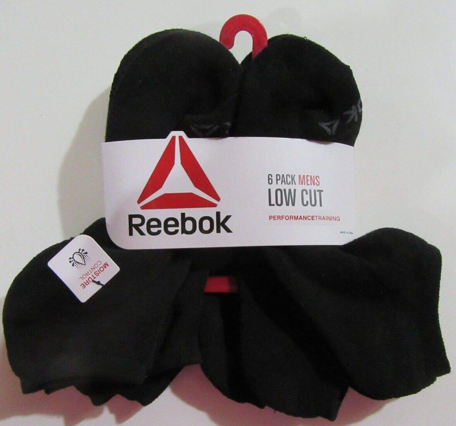 Reebok Men's Reebok Low Cut Socks Comfort Stretch Control Pack of 6 Size ONE SIZE - 1 Thumbnail
