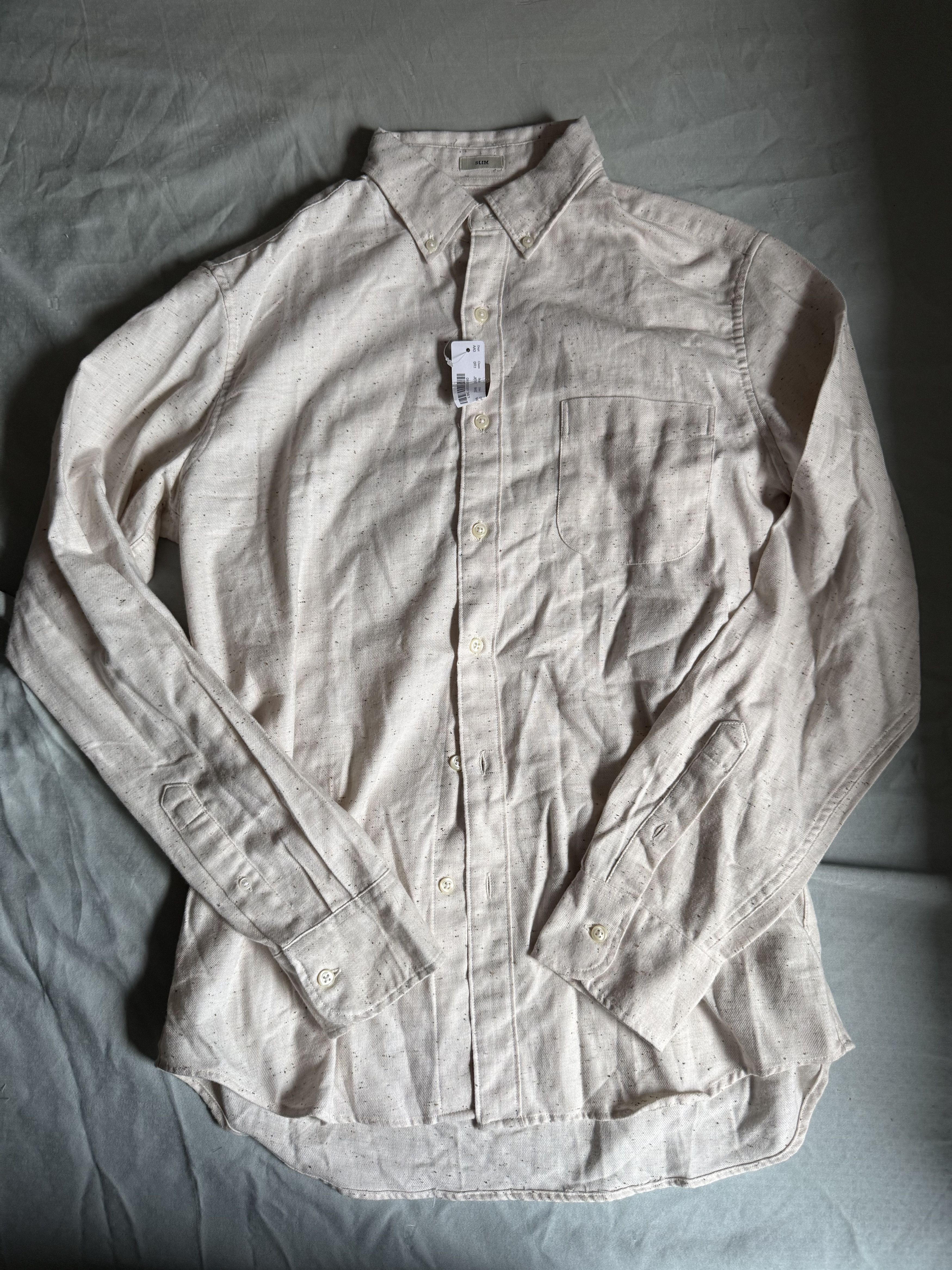 J.Crew J. Crew Donegal Button Up Shirt slim fit medium $98 Size US M / EU 48-50 / 2 - 2 Thumbnail