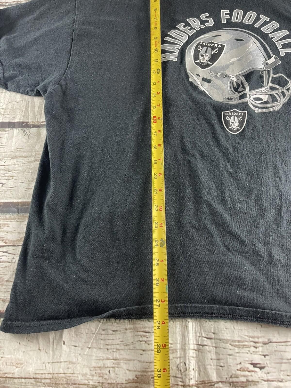 Other Vintage NFL Team Apparel Raiders 2XL Shirt Graphics Black Size ONE SIZE - 5 Thumbnail