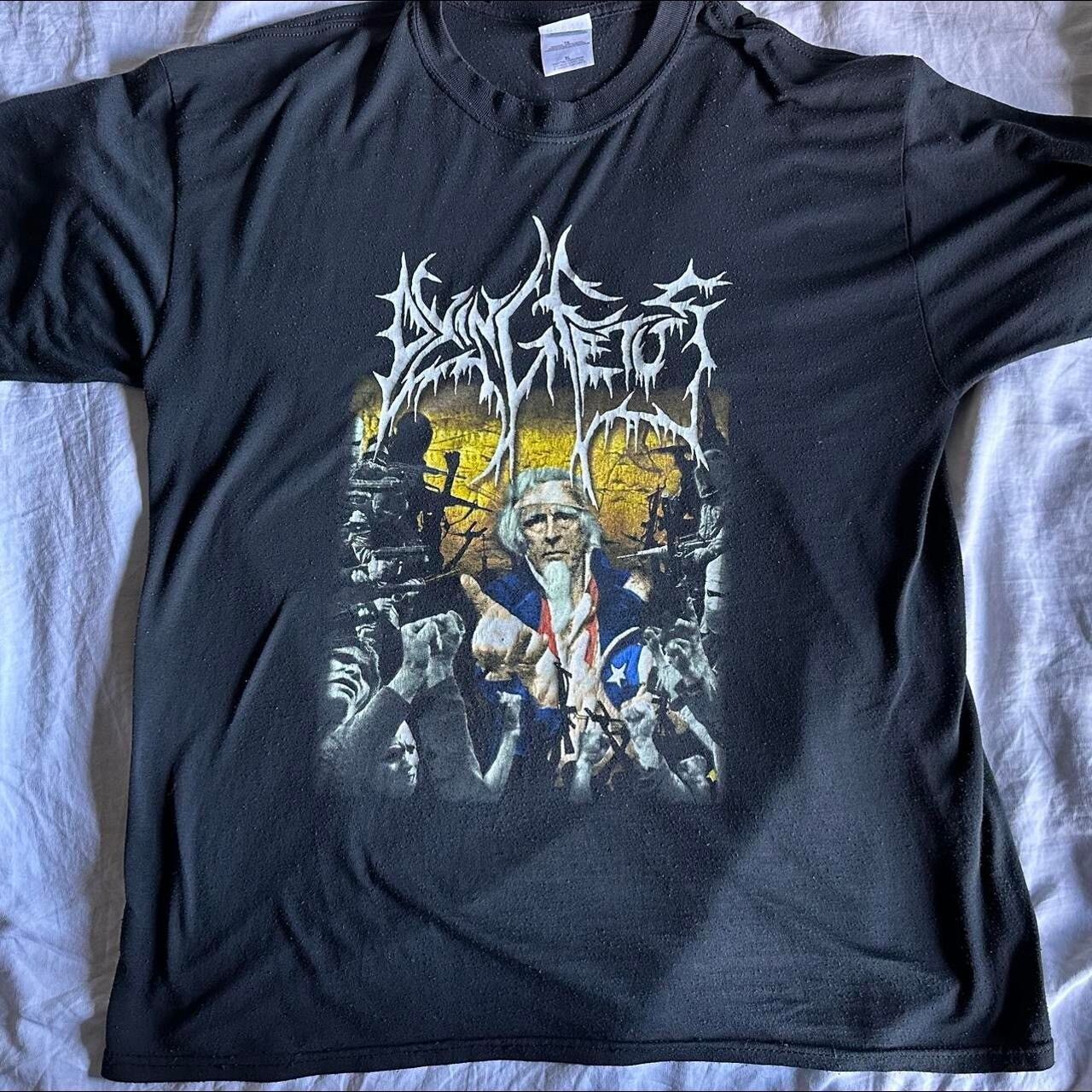 Streetwear Dying Fetus “Destroy The Opposition” Vintage Band Tee, XL Size US XL / EU 56 / 4 - 1 Preview