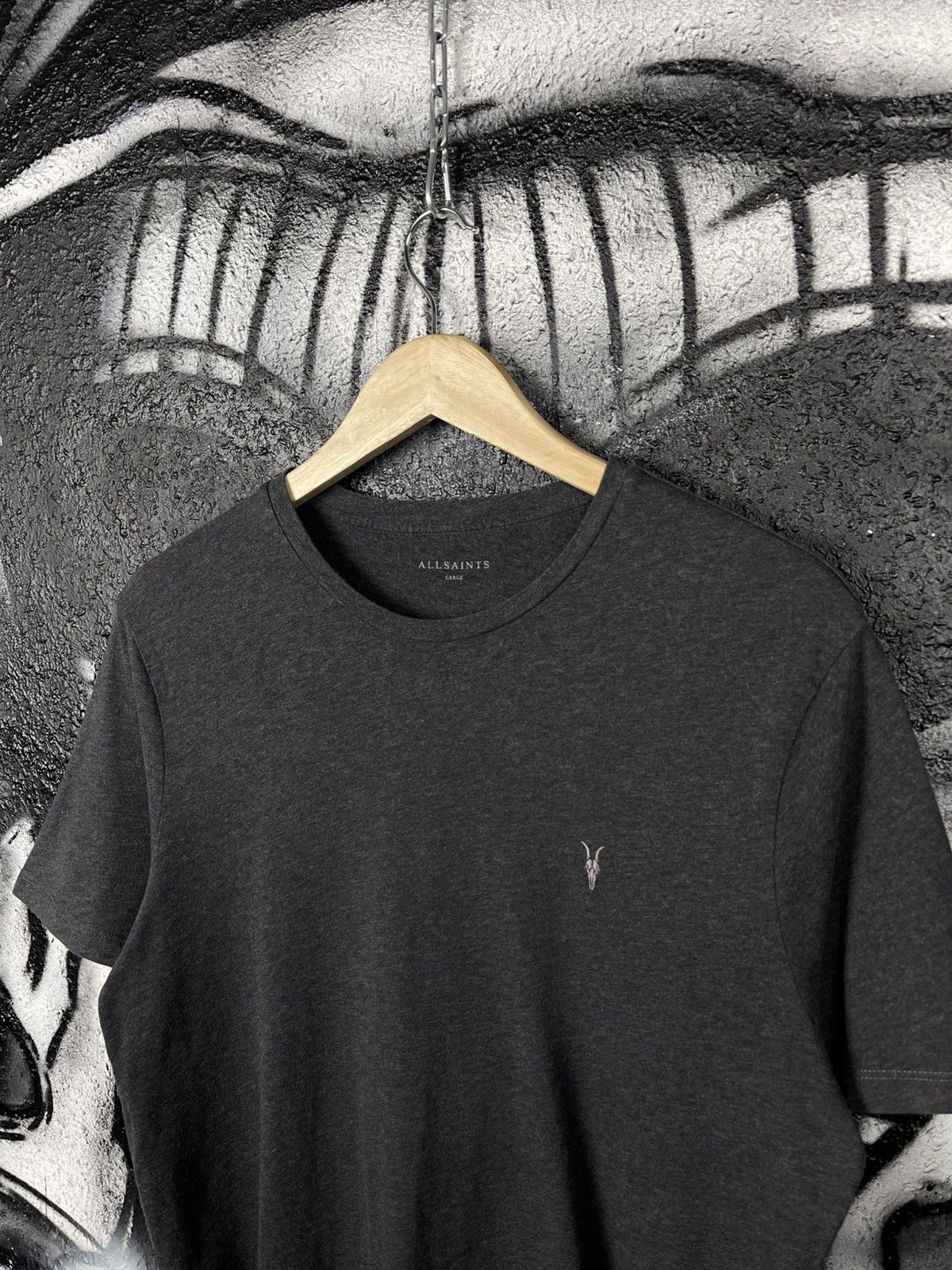 Allsaints Allsaints Brace Tonic Crew Grey T-Shirt Men’s Size L Size US L / EU 52-54 / 3 - 3 Thumbnail