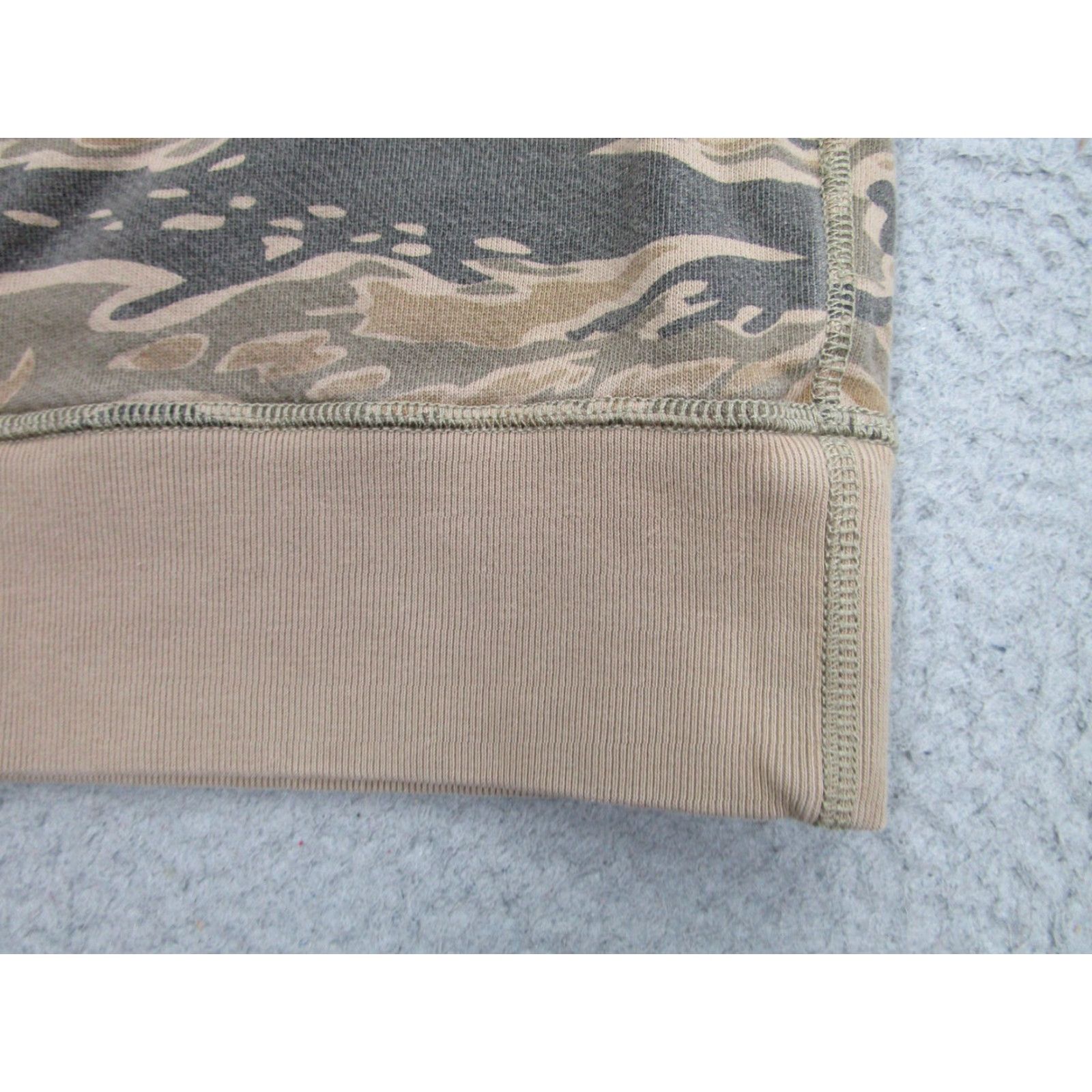 Madewell Madewell Sweater Mens Small Beige Camo Crewneck Pullover Cotton Blend Lightweight Size US S / EU 44-46 / 1 - 4 Thumbnail