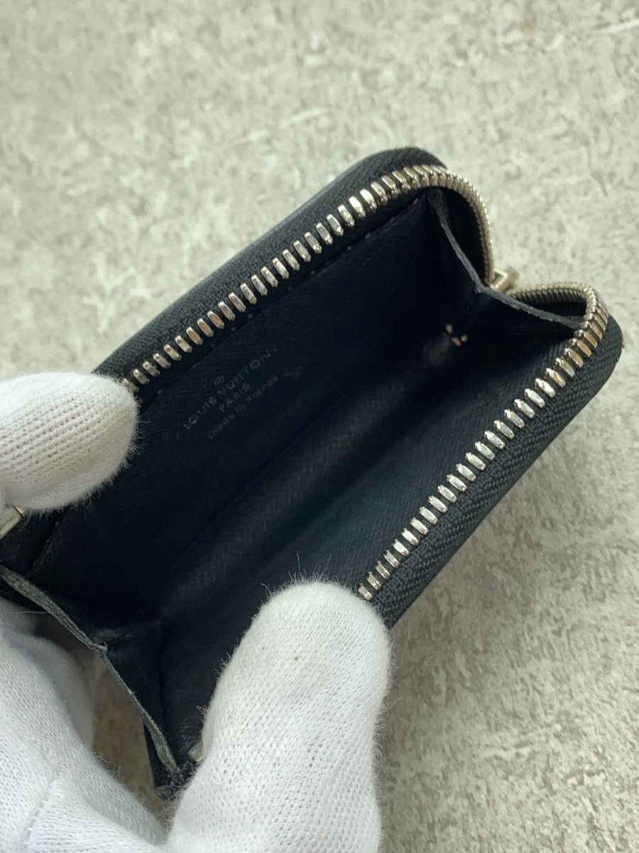 Louis Vuitton Louis Vuitton Taiga Porte Monnaie Jour Leather Black Size ONE SIZE - 4 Thumbnail