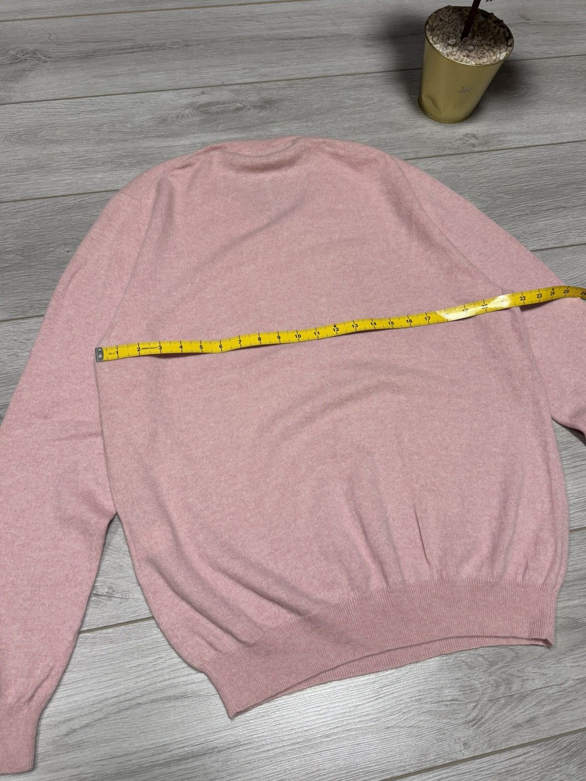 Brunello Cucinelli Brunello Cucinelli cashmere sweater v neck jumper Size US L / EU 52-54 / 3 - 11 Thumbnail