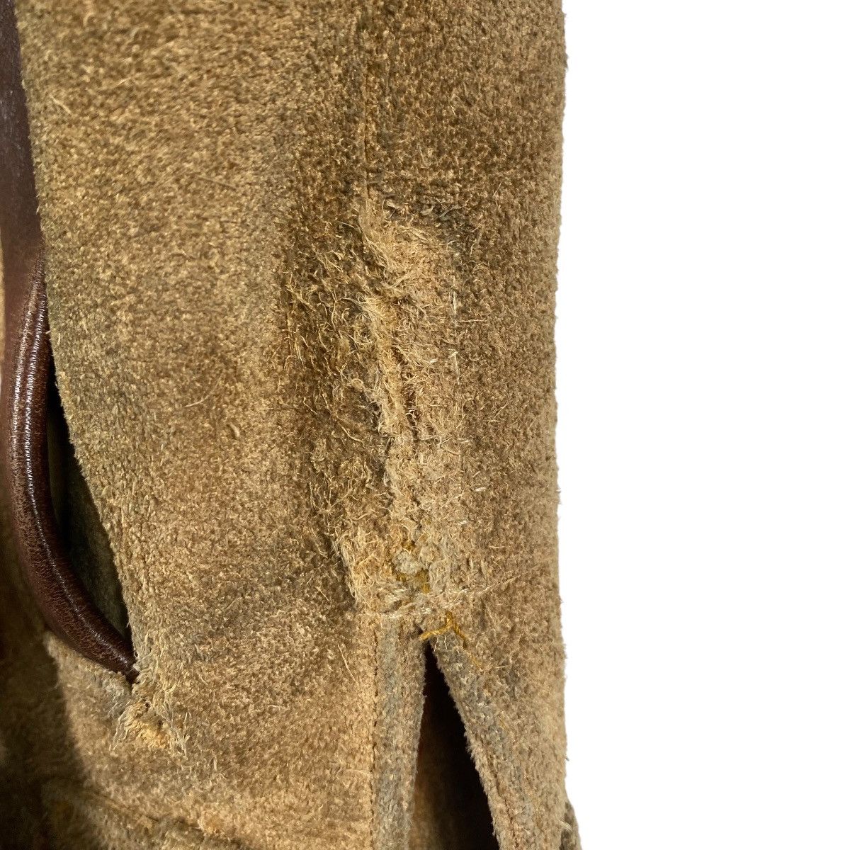 Beams Japan × Vintage Vintage 90s Beams Suede Leather Zipper Jacket M Size Size US M / EU 48-50 / 2 - 7 Thumbnail