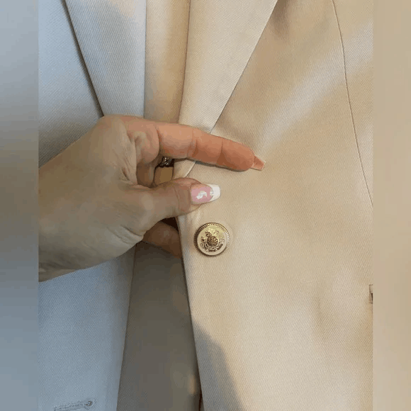 Zara Zara Beige Suit Set - NWOT Size US M / EU 48-50 / 2 - 3 Thumbnail