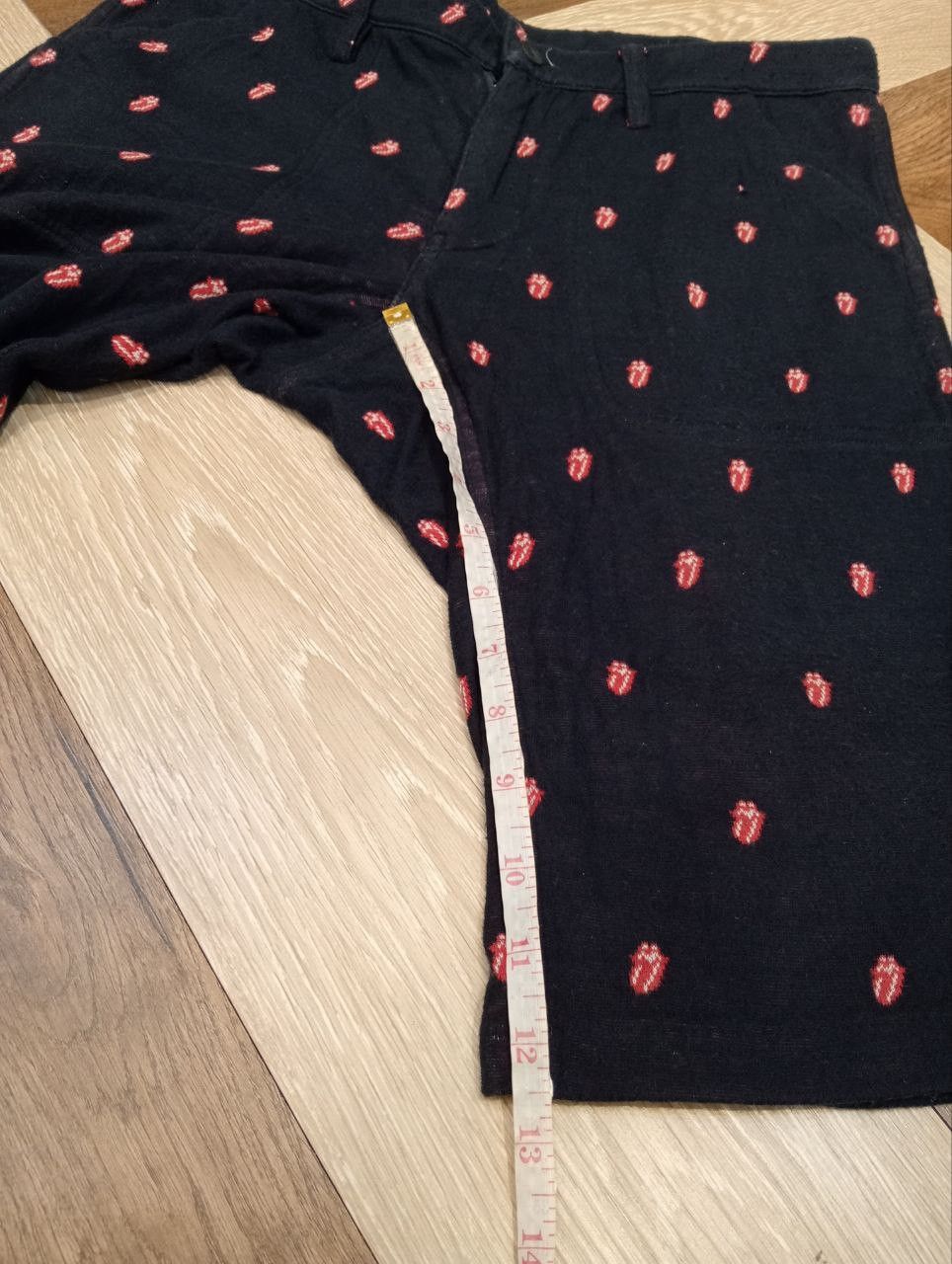 Hysteric Glamour × The Rolling Stones VINTAGE HYSTERIC GLAMOUR X ROLLING STONES SHORTPANTS - NAVY Size US 34 / EU 50 - 13 Thumbnail