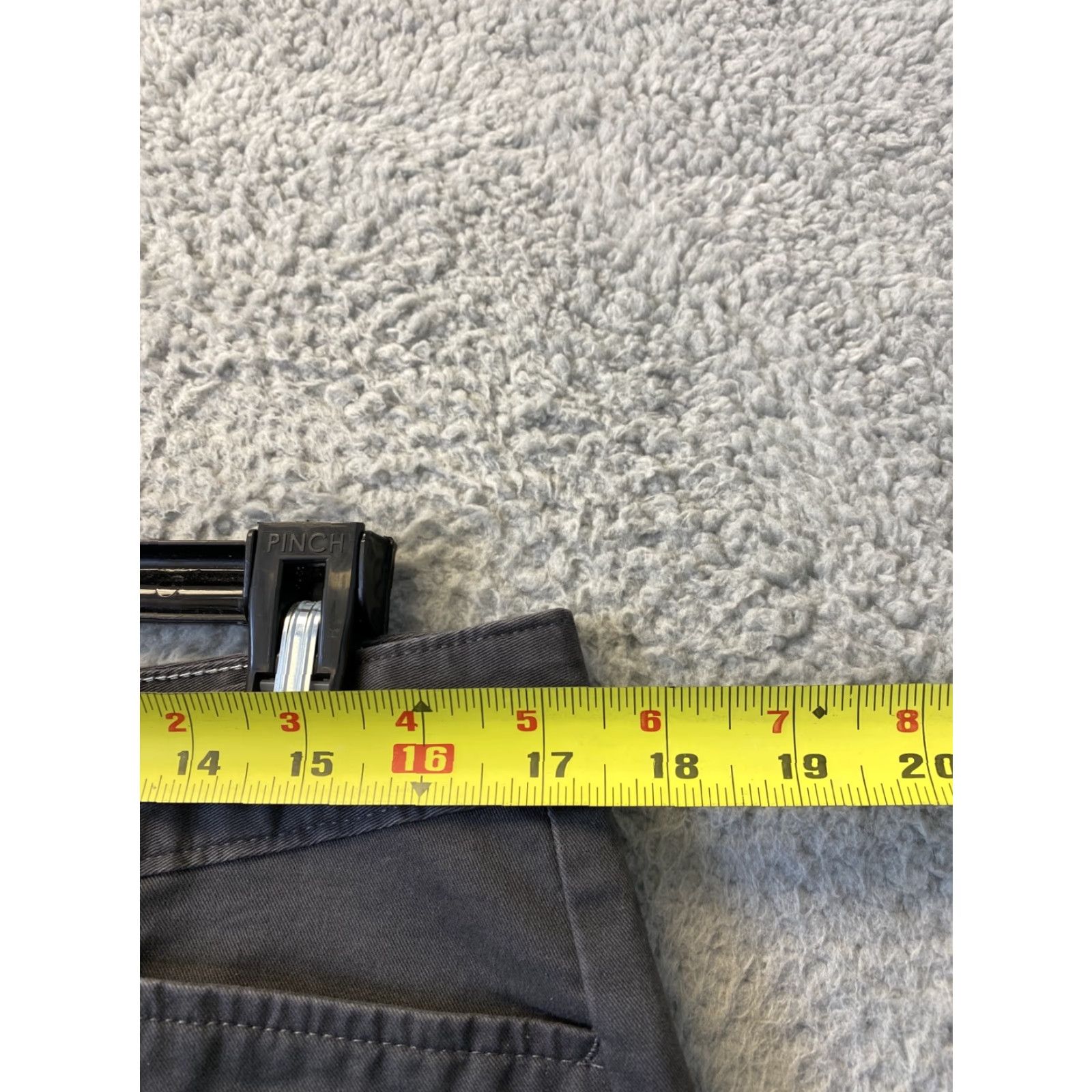 Eddie Bauer VINTAGE Eddie Bauer Women's Chino Pants Cropped Size 12 Gray Cotton Straight Fit 49-60 Size 34" / US 12 / IT 48 - 6 Thumbnail