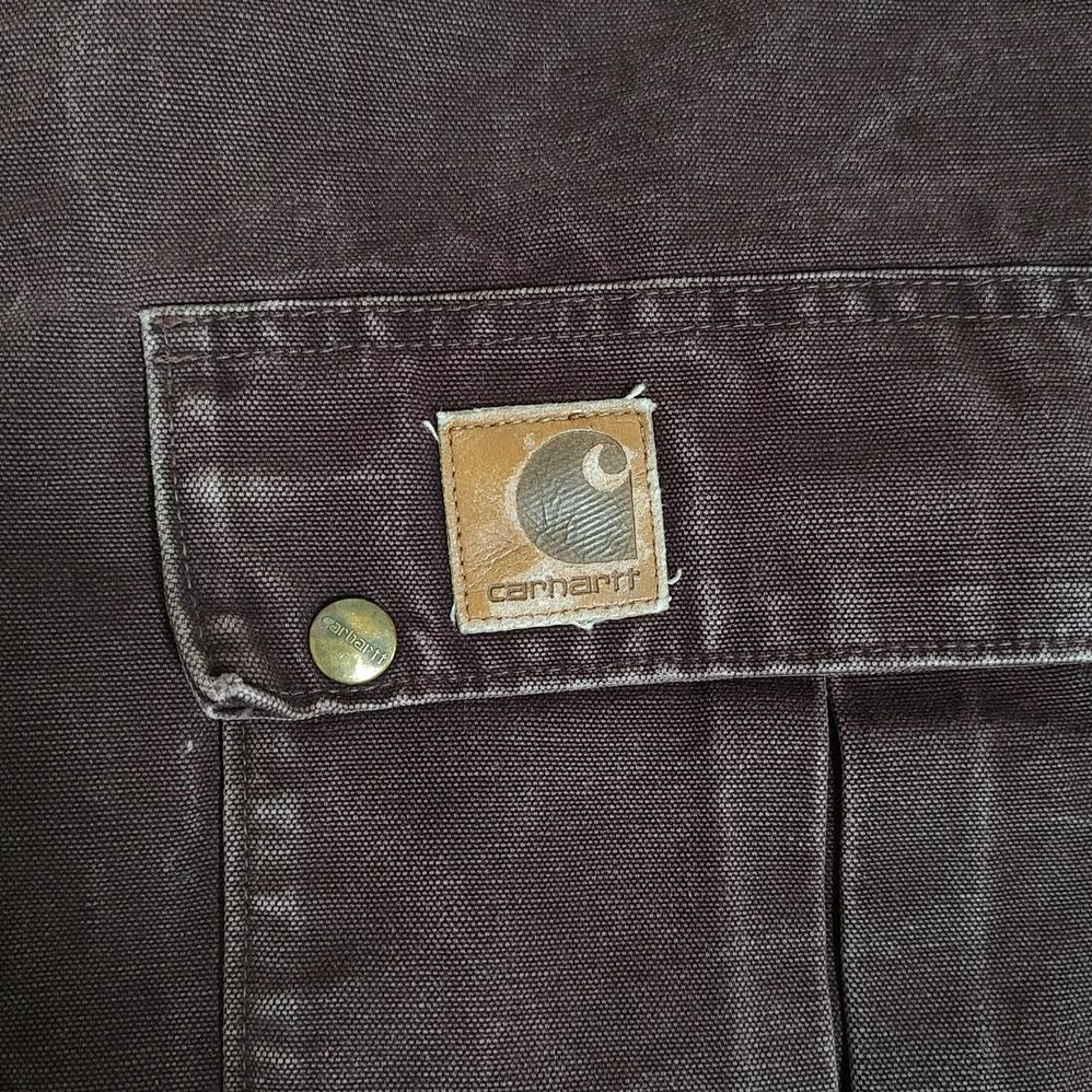 Carhartt VTG 90s Carhartt C10BRG blanket lined work jacket mns XL Size US XL / EU 56 / 4 - 6 Thumbnail