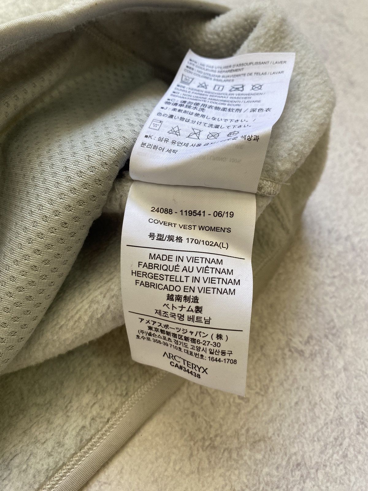 Arc'teryx Arcteryx Womens Grey Fleece Vest Size L Size L / US 10 / IT 46 - 18 Thumbnail